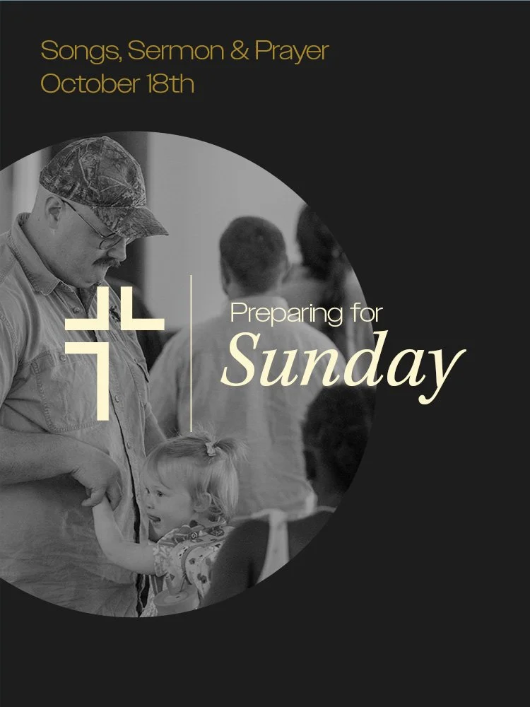 Can we celebrate Easter in October? Absolutely! Our 3 year journey through the gospel of Luke is coming to an end soon, and tomorrow we reach the glorious account of Christ's resurrection. You don't want to miss being with us tomorrow!

9:30 - Childr