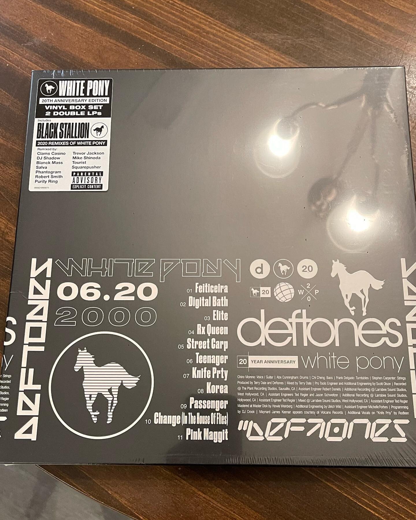 White Pony 20th anniversary edition. @deftones #vinylcollection