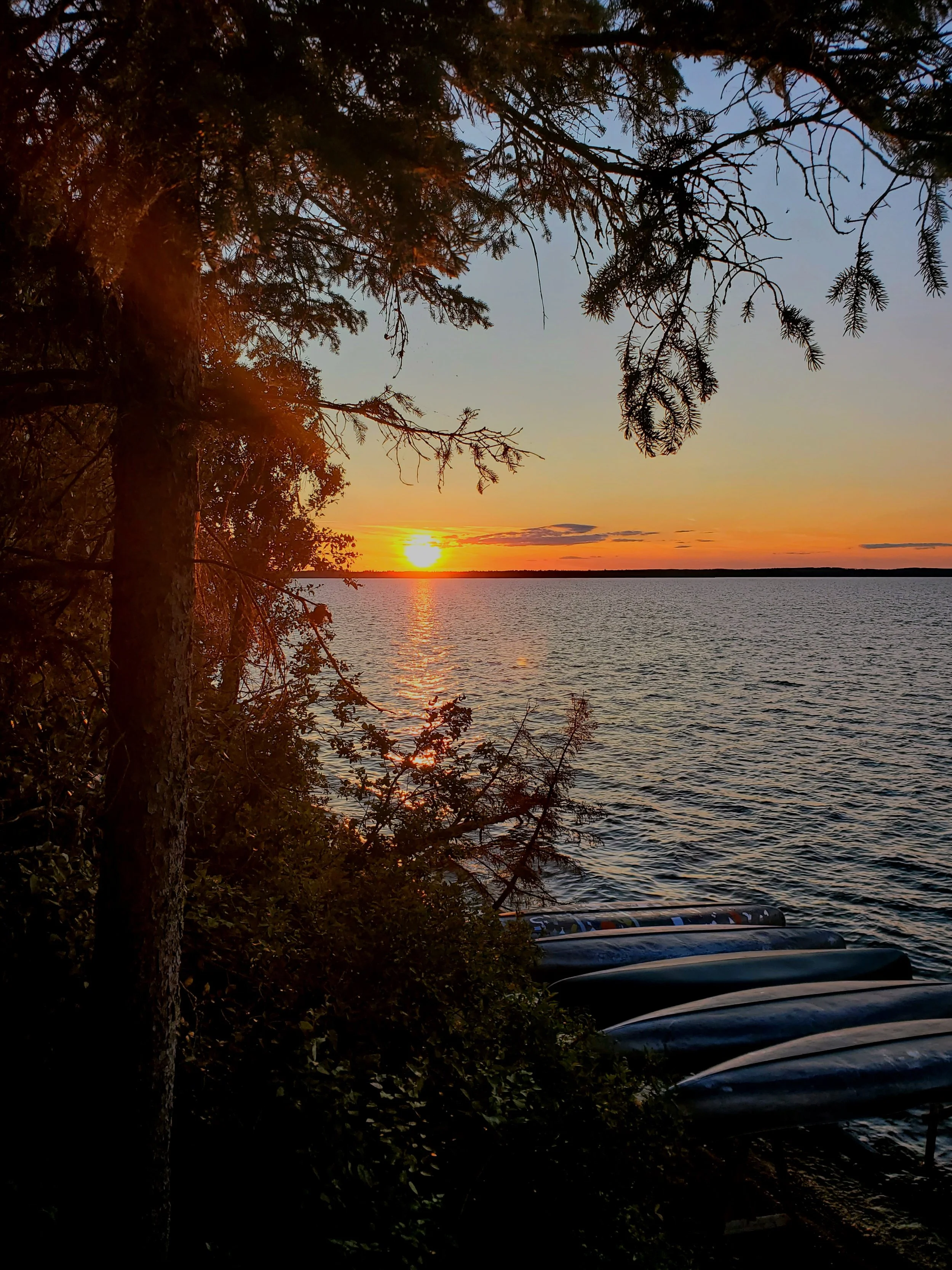 sunset over canoes.jpg