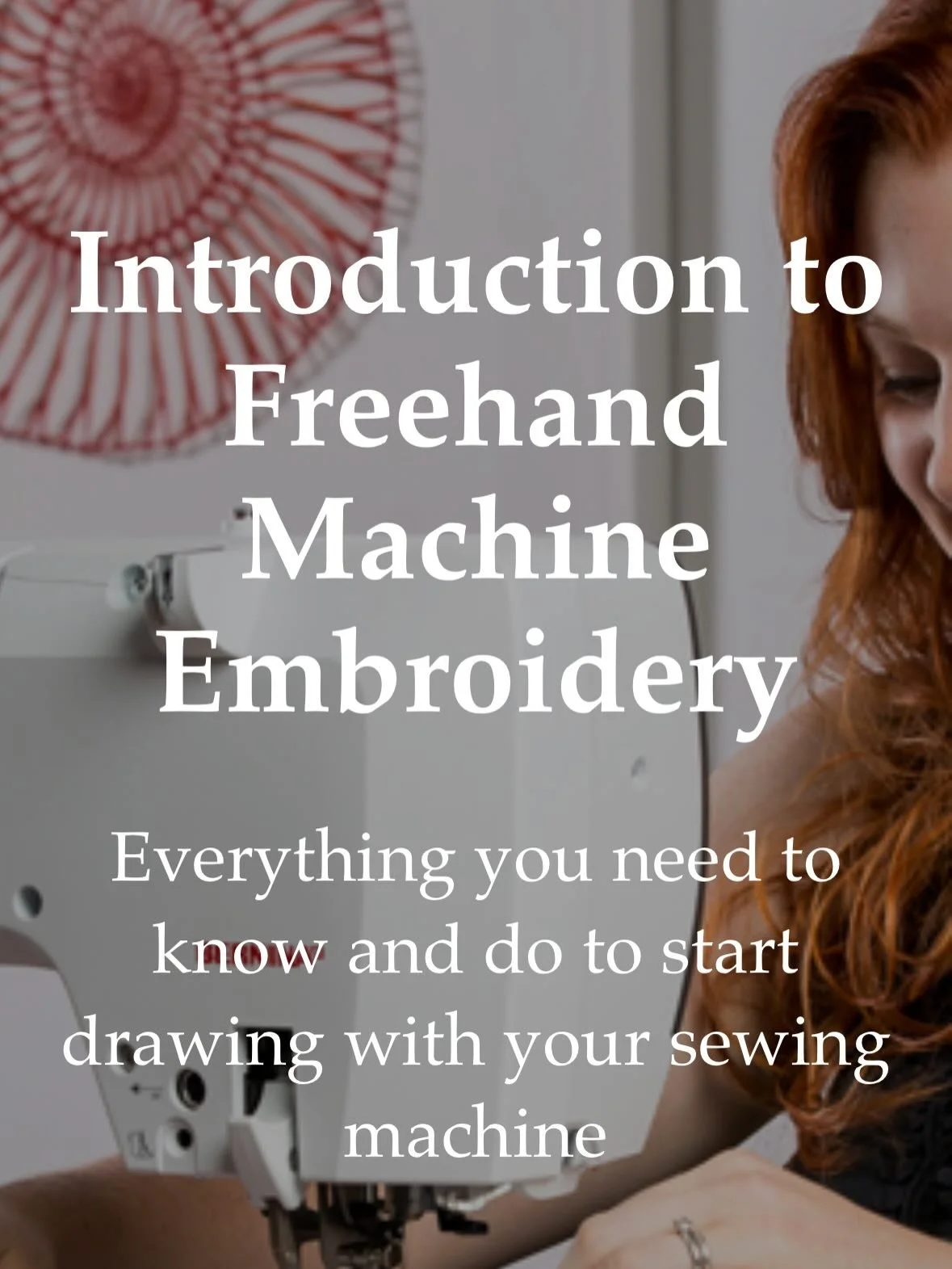 Have you ever wanted to learn freehand machine embroidery? Here is your chance. 

My FREE intro course has been taken by over 10,000 students so far (wow 😳) spreading the love for this wonderful, creative way of using a sewing machine. 

Head to the