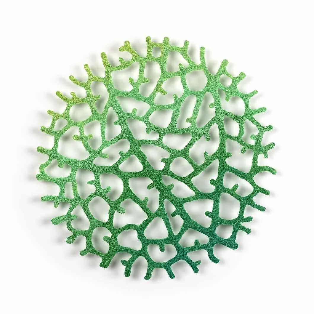 Coral colour plays (1-5)
A delicious exploration of colour blending with freehand machine embroidery on water soluble fabric. 

Which is your favourite? 1,2,3,4 or 5?

#sculpturalembroidery #meredithwoolnough #coralcolour #freehandmachineembroidery