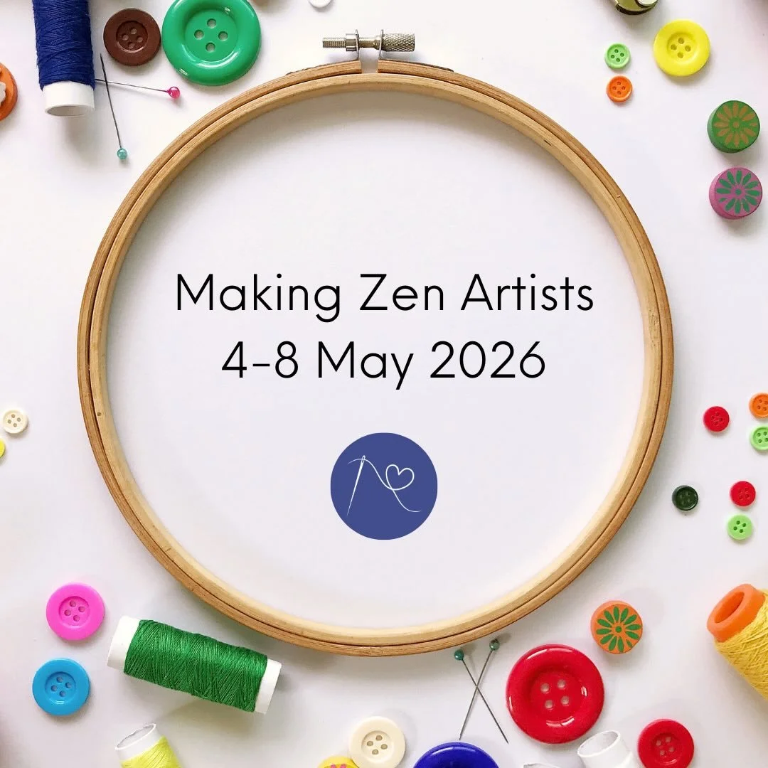 Making zen 2026 artist lineup! 

This free online event is just around the corner and I will be joined by some amazing artists and makers who have each created their own workshops/presentations for this event. Make sure you check out some of the othe