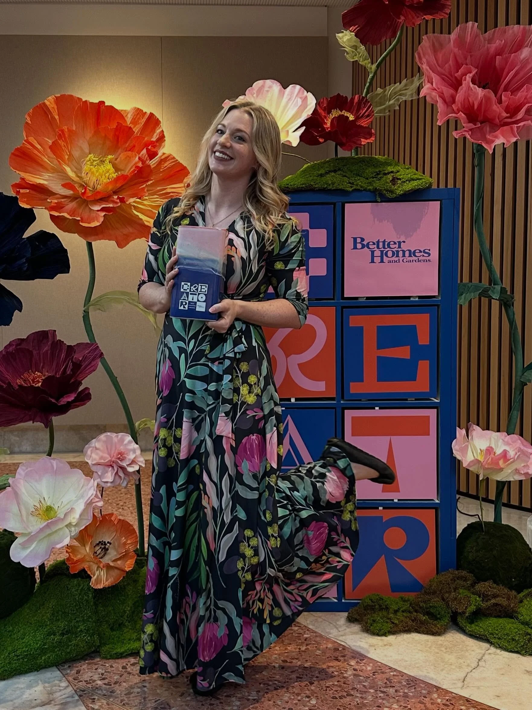 Hard to believe this was a week ago. I am still pinching myself ❤️

I was beyond chuffed to win the @bhgaus 2026 creators award for Sculpture and Textile Art. 

The award event held at the state library was an absolute delight. Thank you so much for 