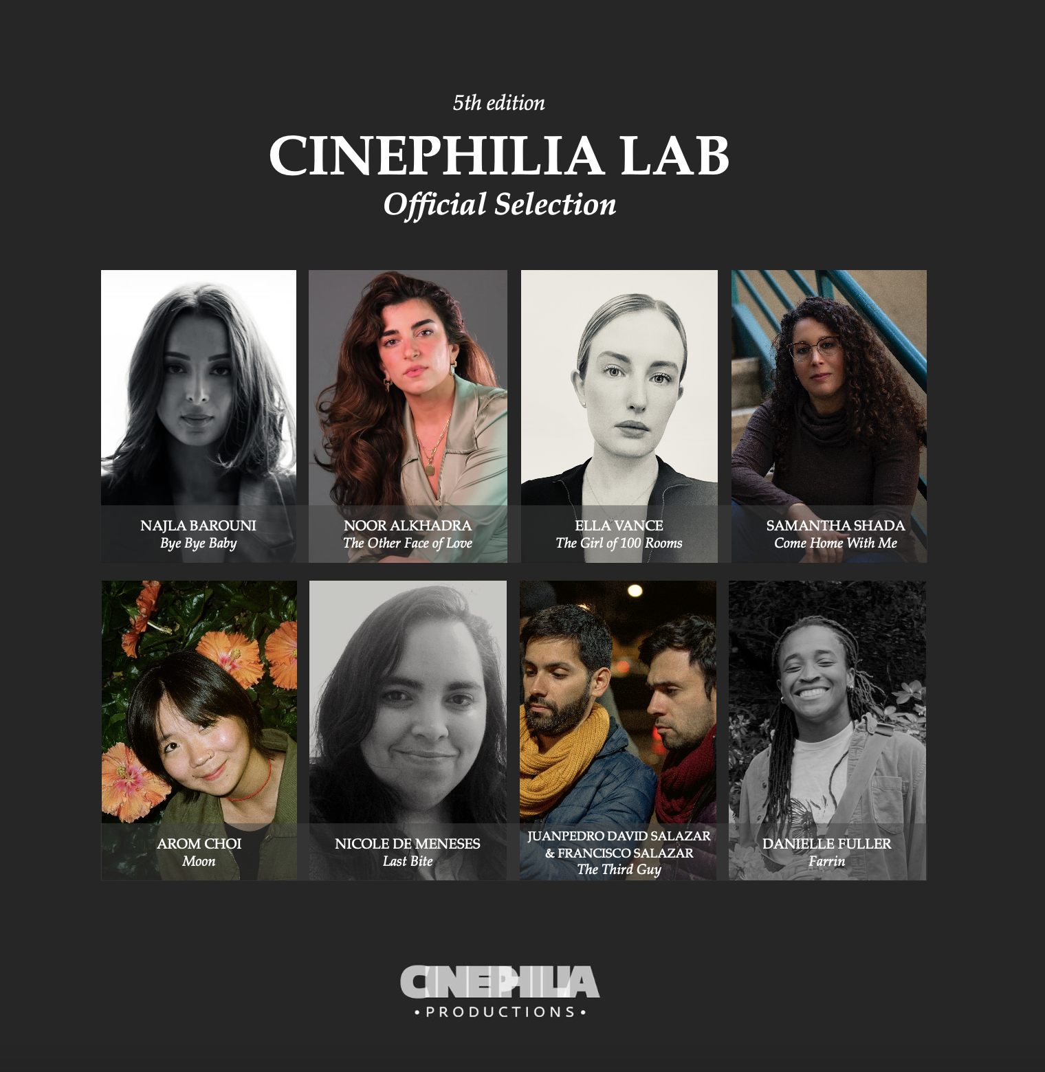 OFFICIAL SELECTION PROJECTS