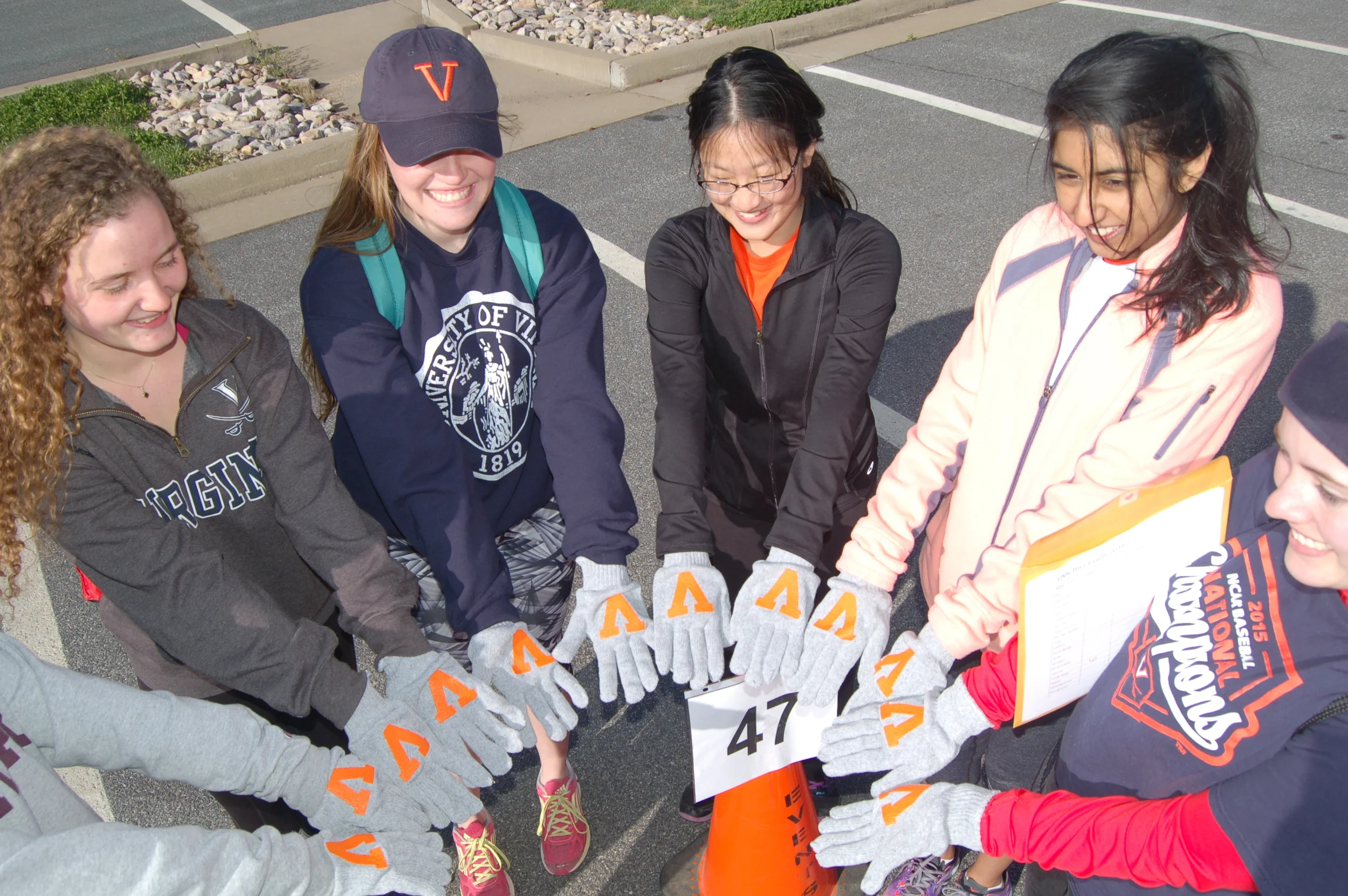 UVA students volunteer with The BIG Event