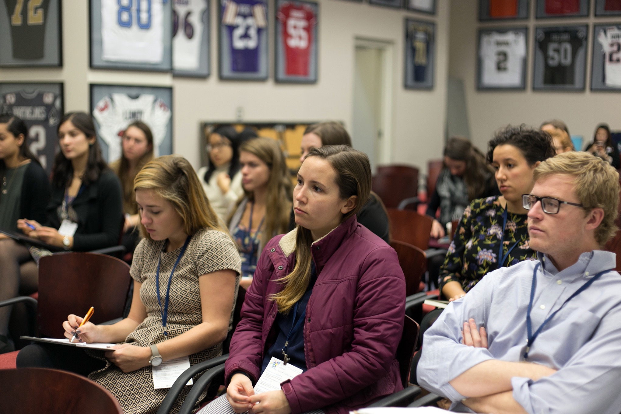 Nearly 60 UVA students, including Madison House volunteers and student leaders, attended this first Serving Society Conference.