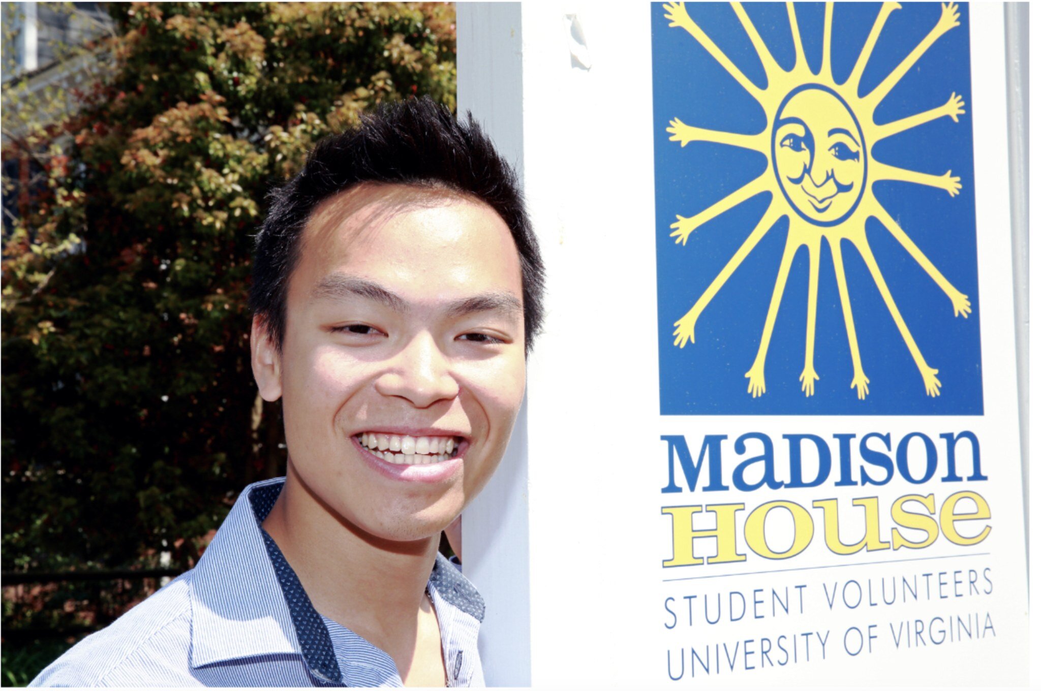 Throwback Thursday! UVA alumnus Barnaby Lo (McIntire '15) started his journey at Madison House after picking up a flyer for CASH (Creating Assets, Savings &amp; Hope) in a COMM 1800 - Foundations of Commerce class during his first month of classes. B