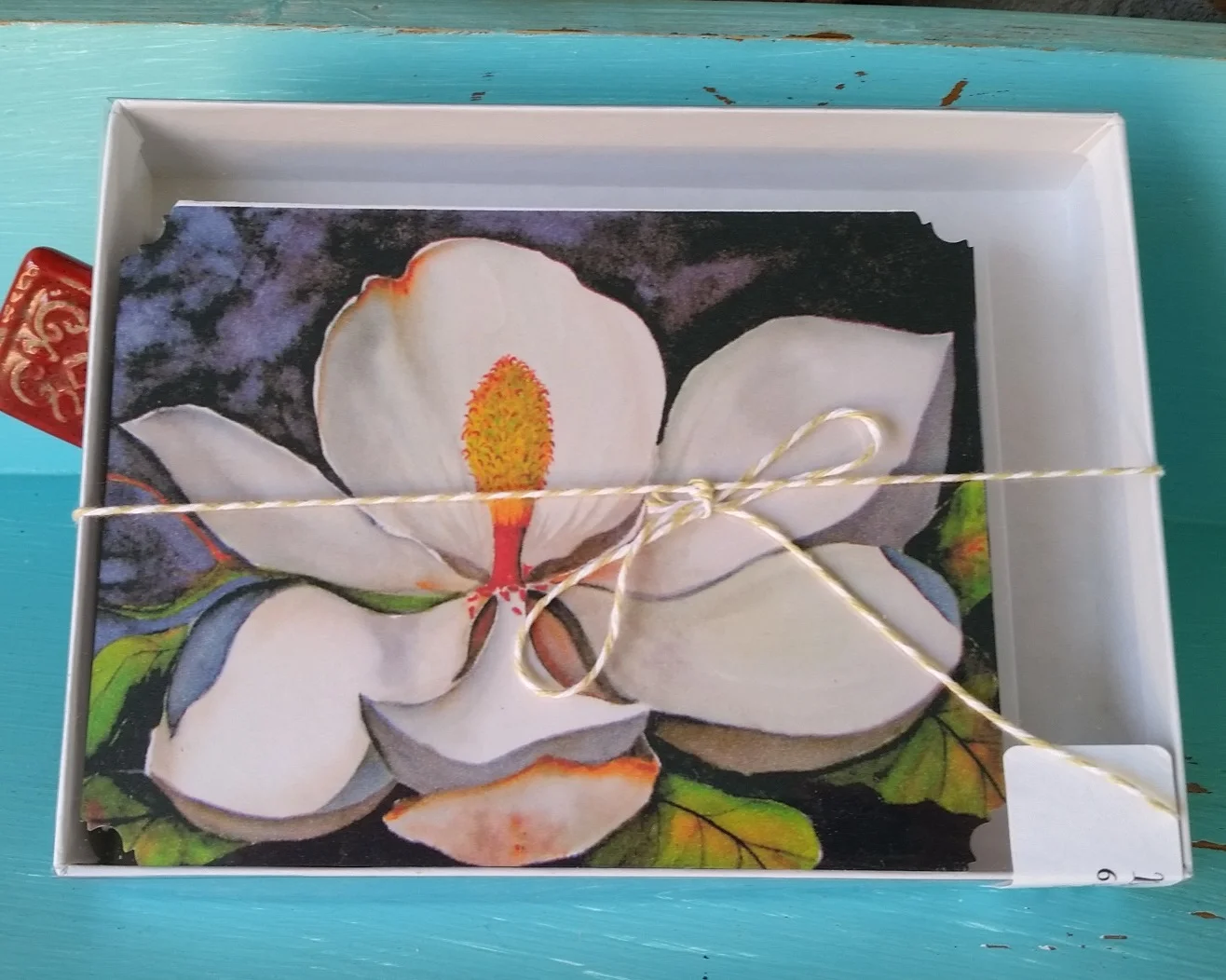 Beale Magnolia, boxed set of 8