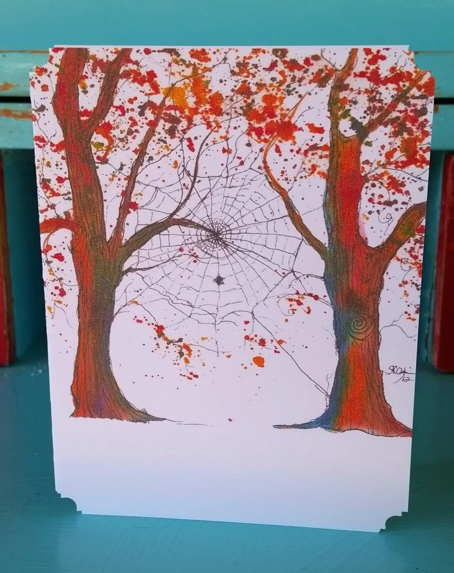 Haven Trees, 4 x 6" blank inside