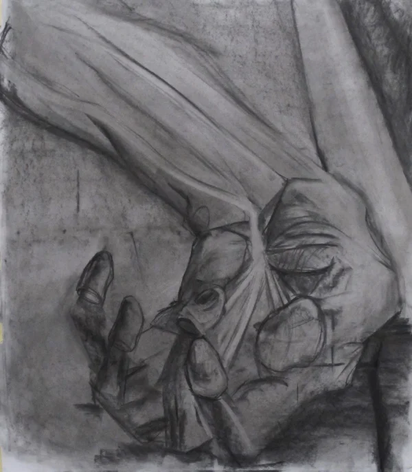  2013 &nbsp; Charcoal on Paper &nbsp; 44" x 44" 