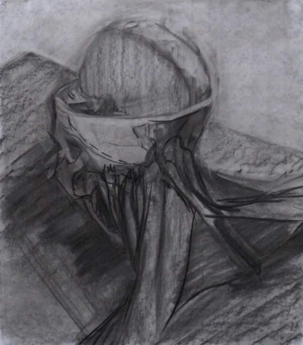  2013 &nbsp; Charcoal on Paper &nbsp; 44" x 44" 