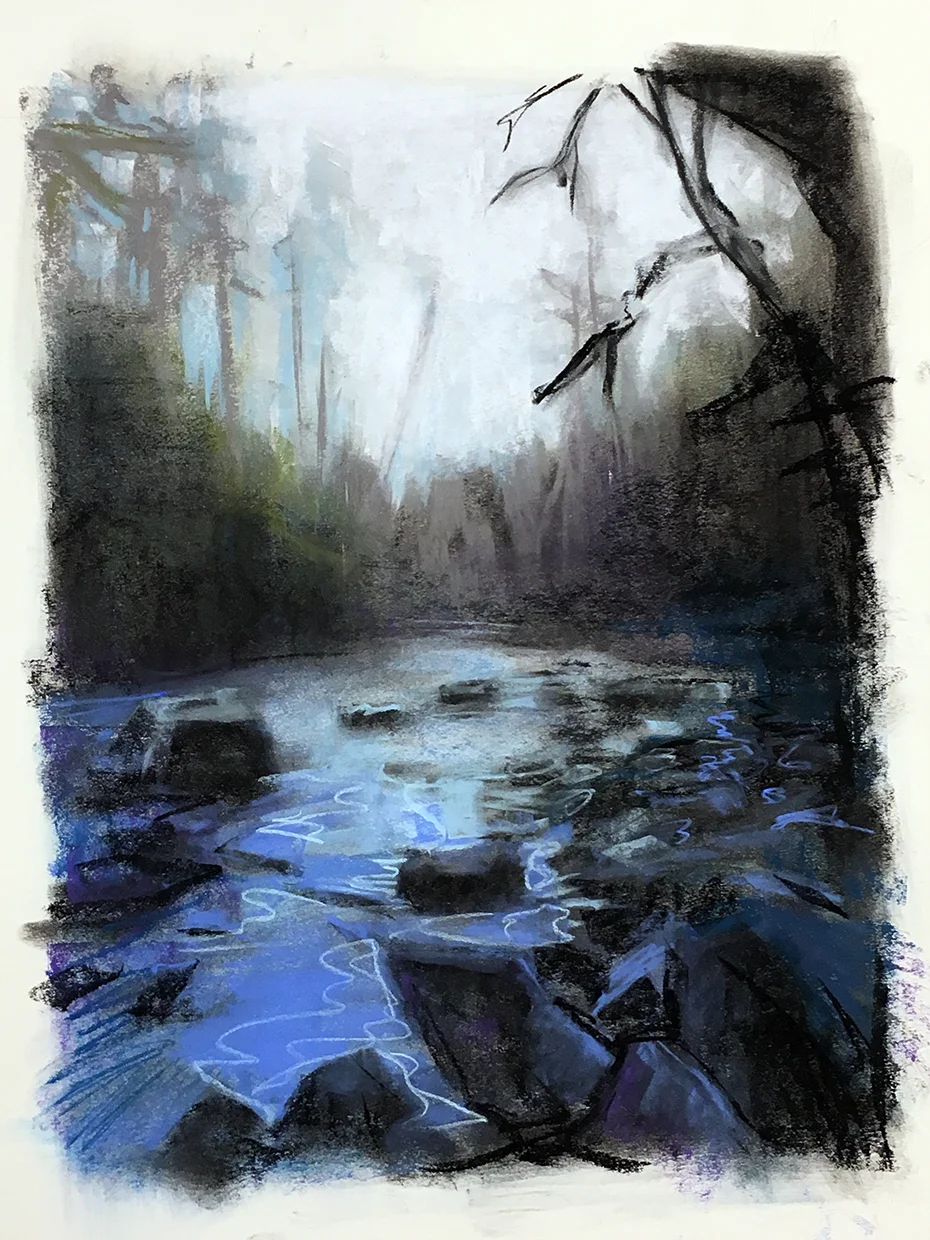 Chalk pastel 2017