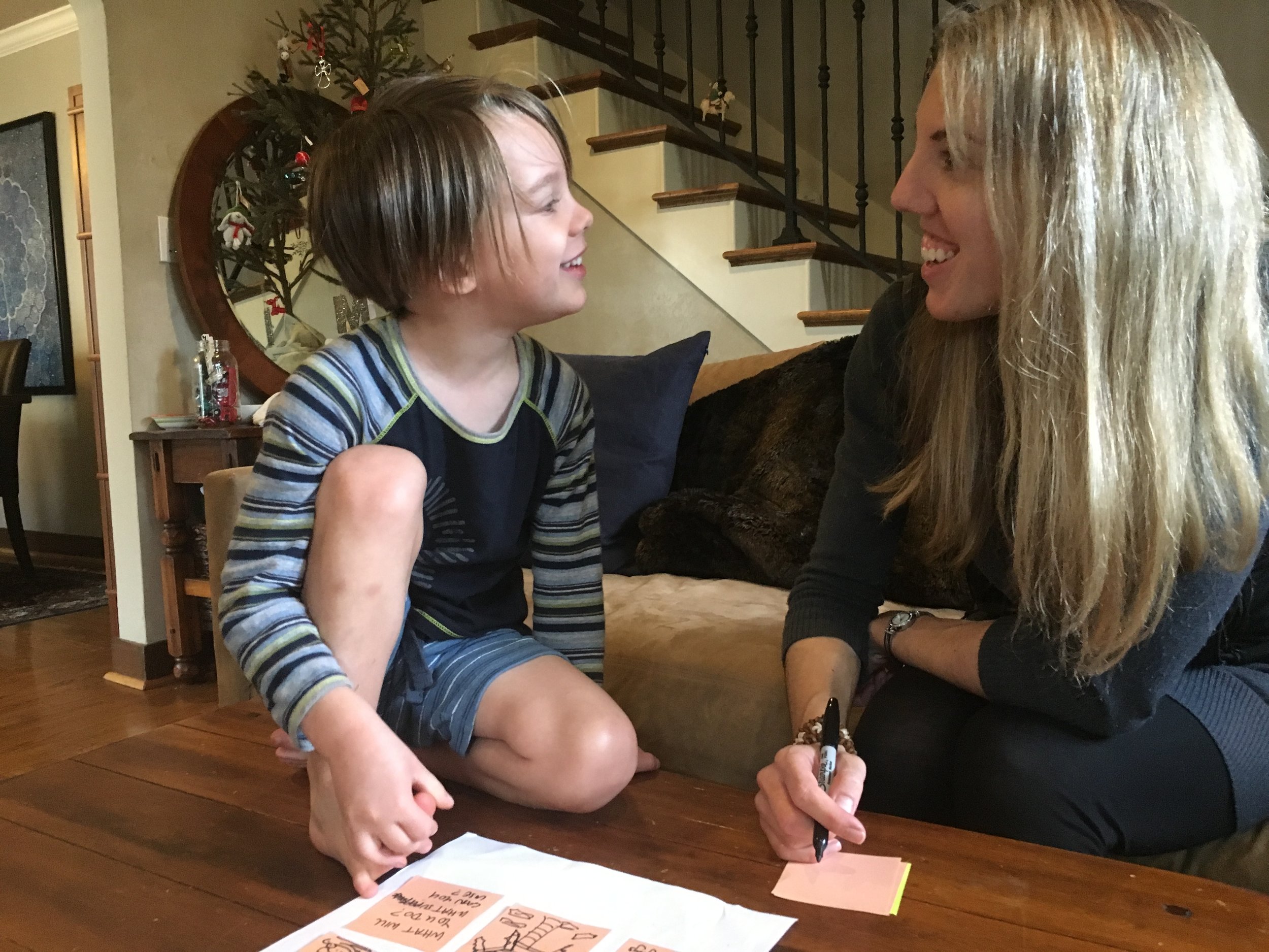Creating the story