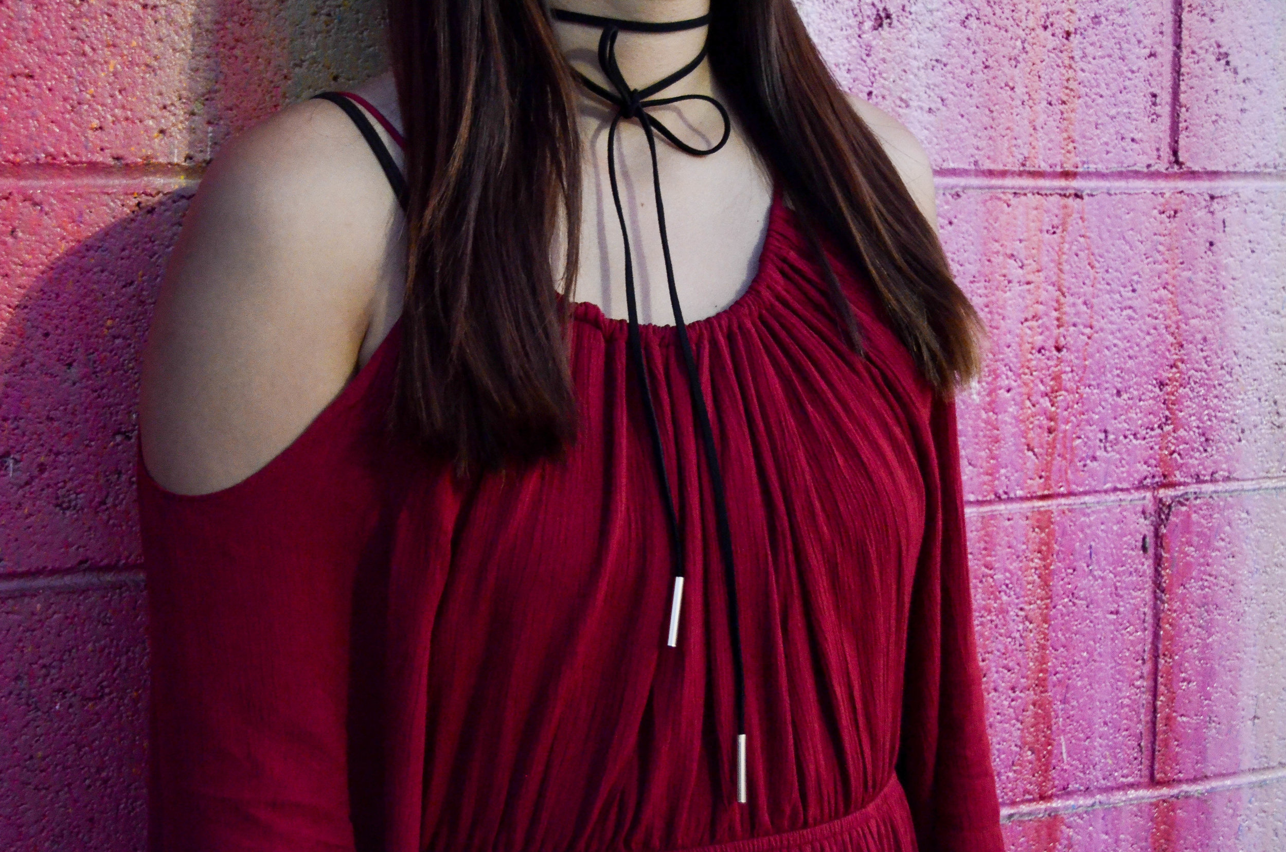 Choker by MakeMeChic.