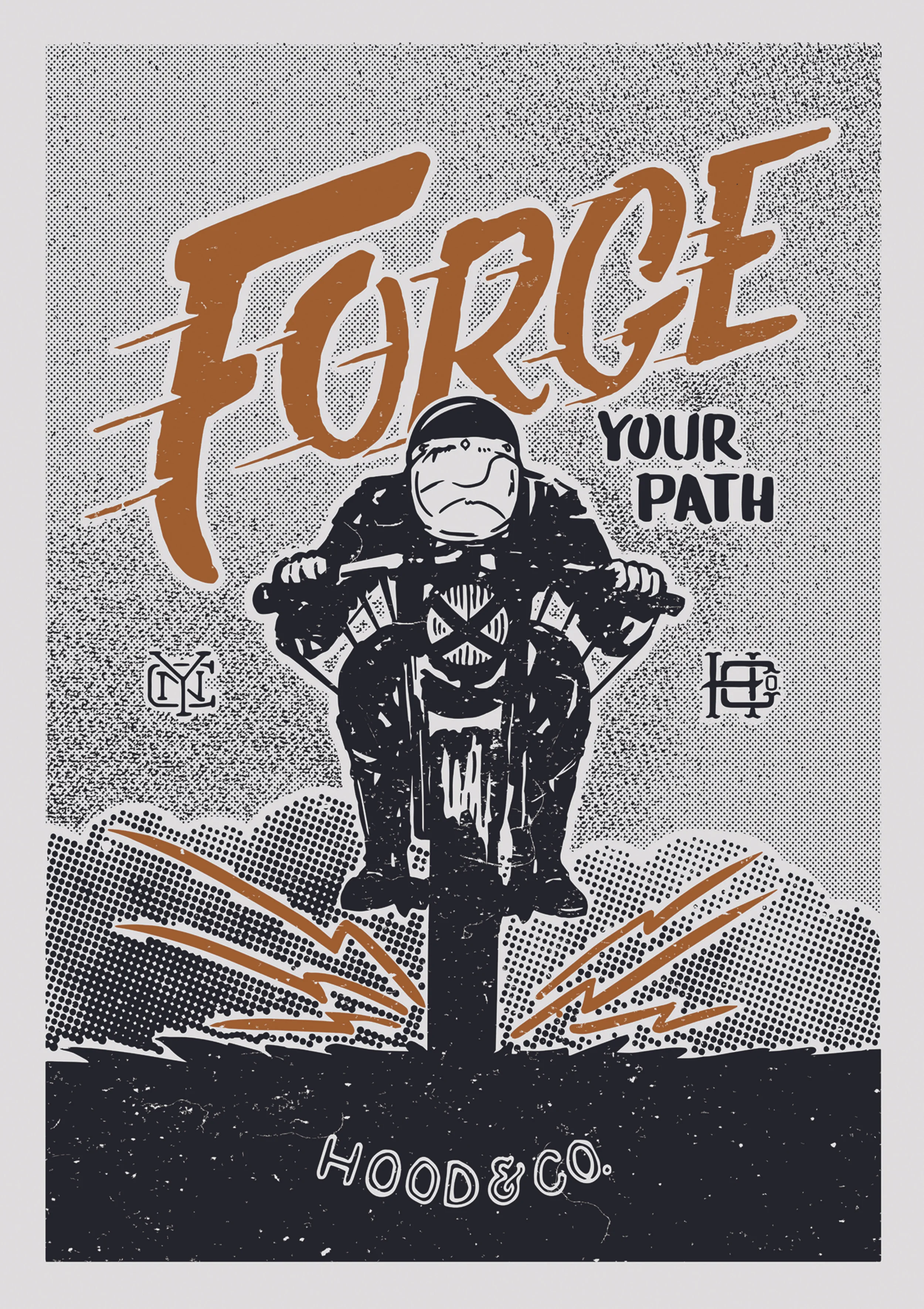 "Forge Your Path" A3 Poster