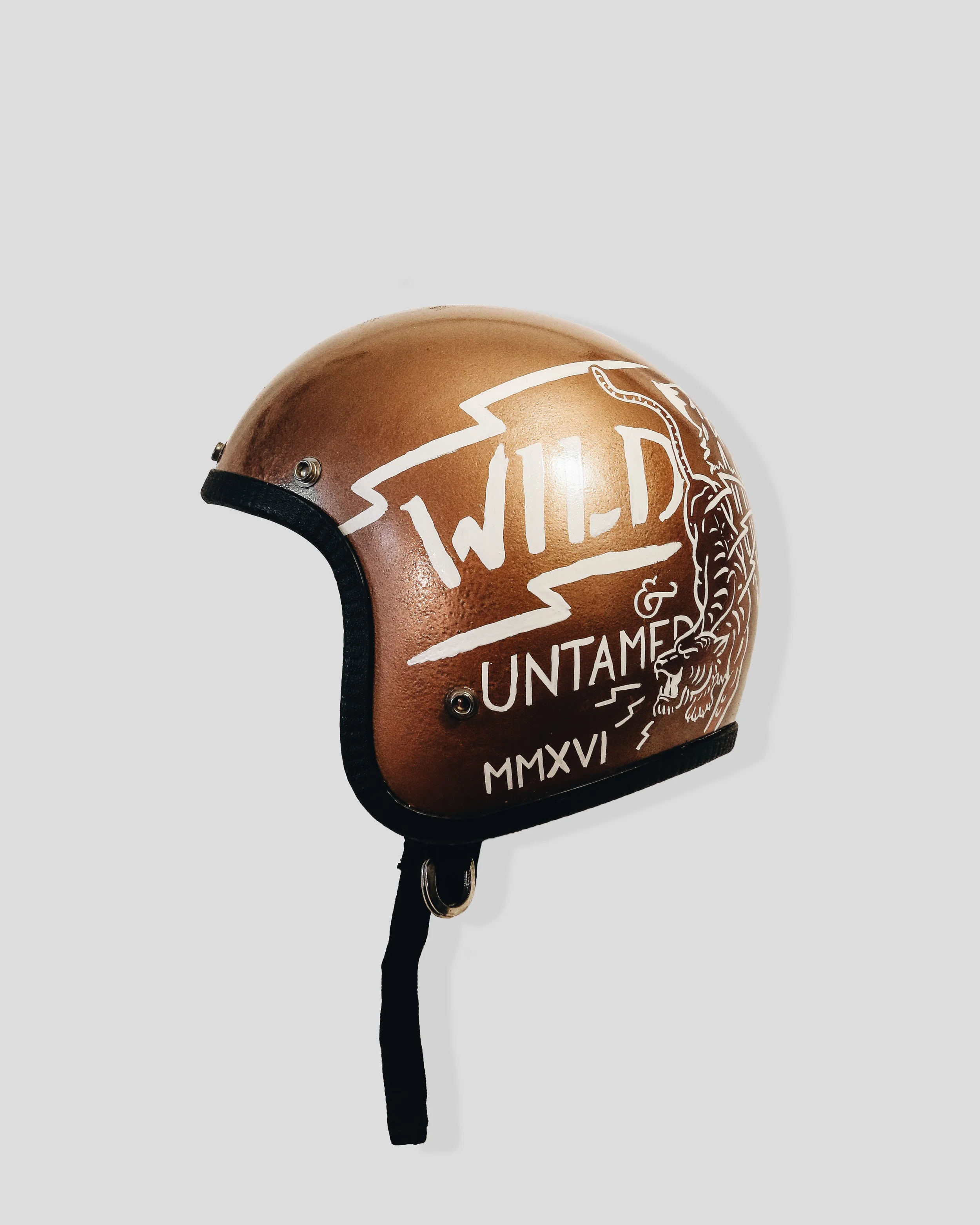 "Wild & Untamed" Custom Helmet
