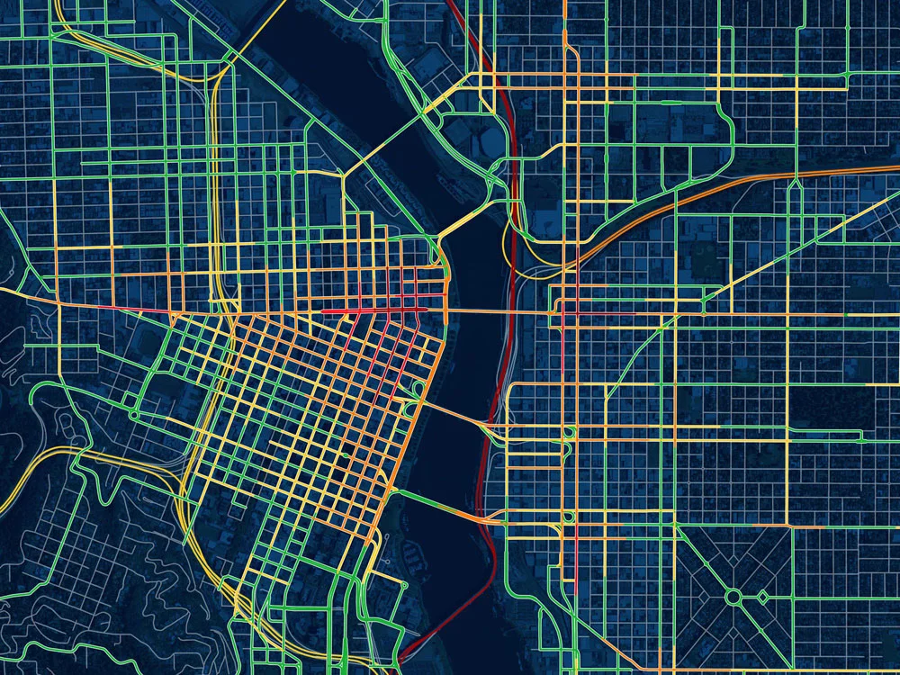 Portland Drunk Traffic. Doug McCune 2015.