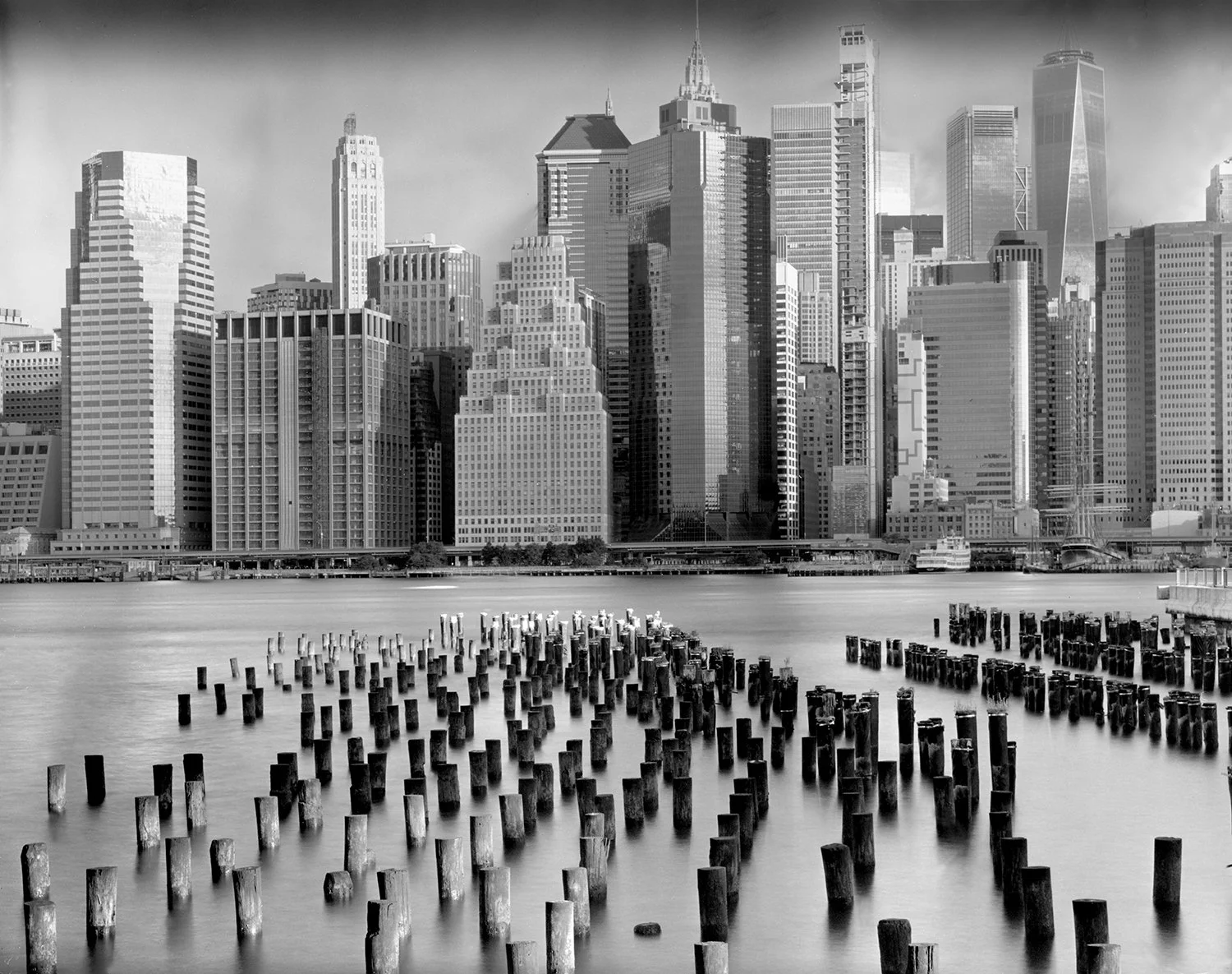 Pilings, NY Skyline