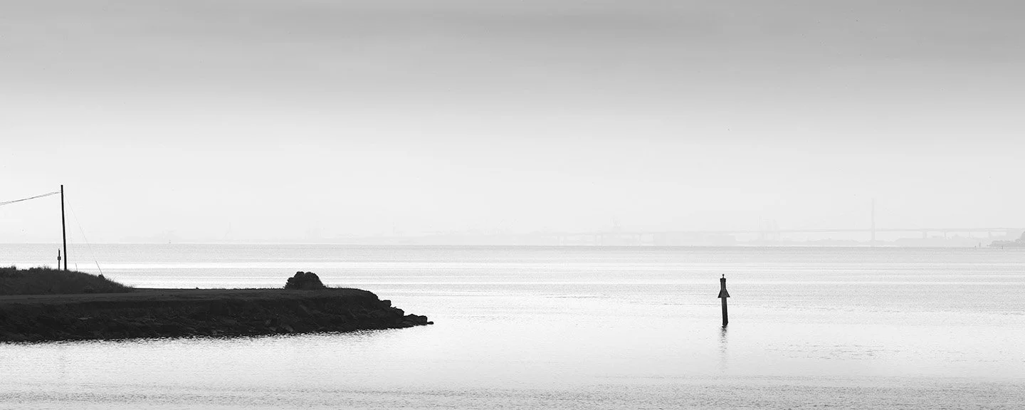 Bay Bridge from San Quentin Point