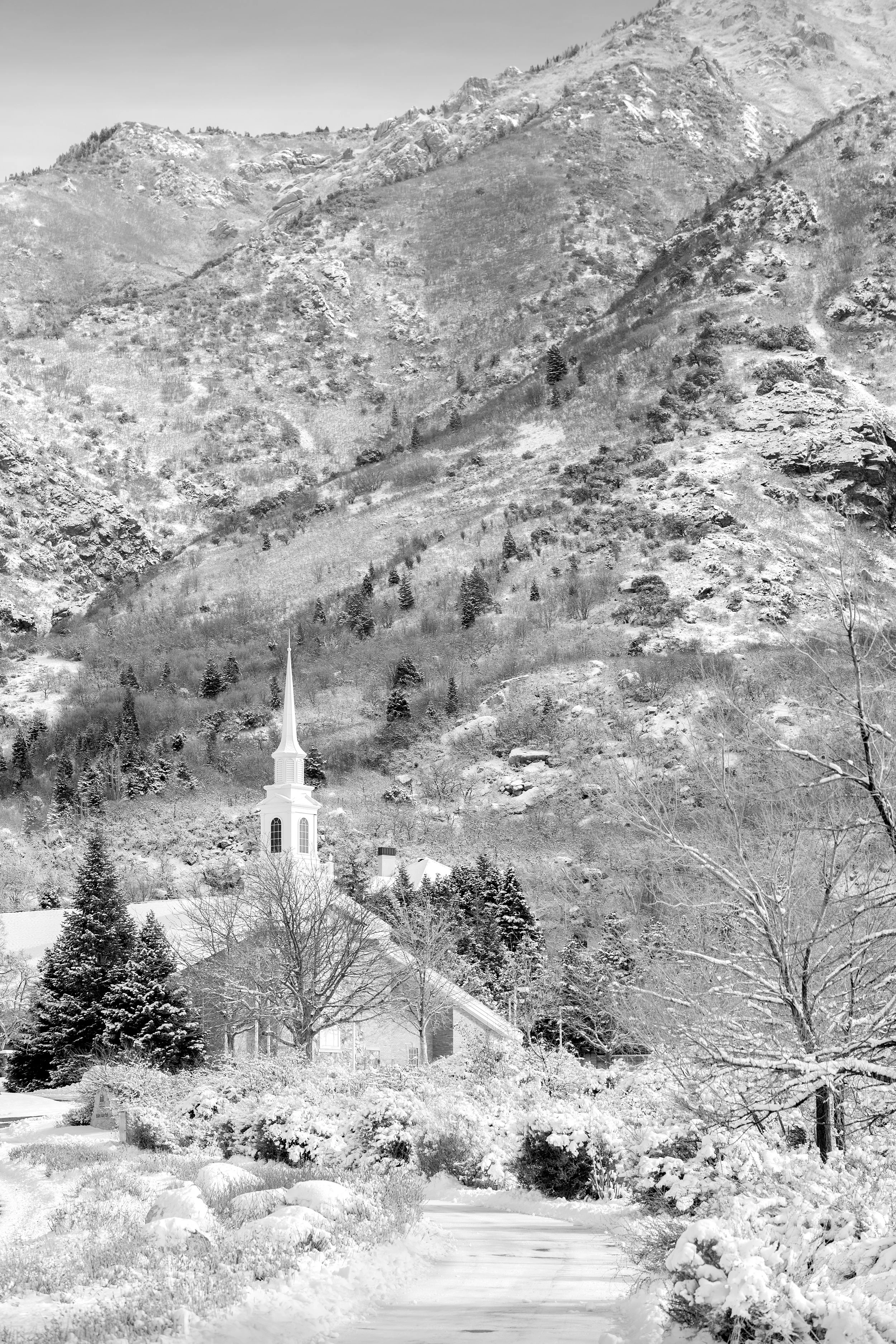 Church in Winter, Utah
