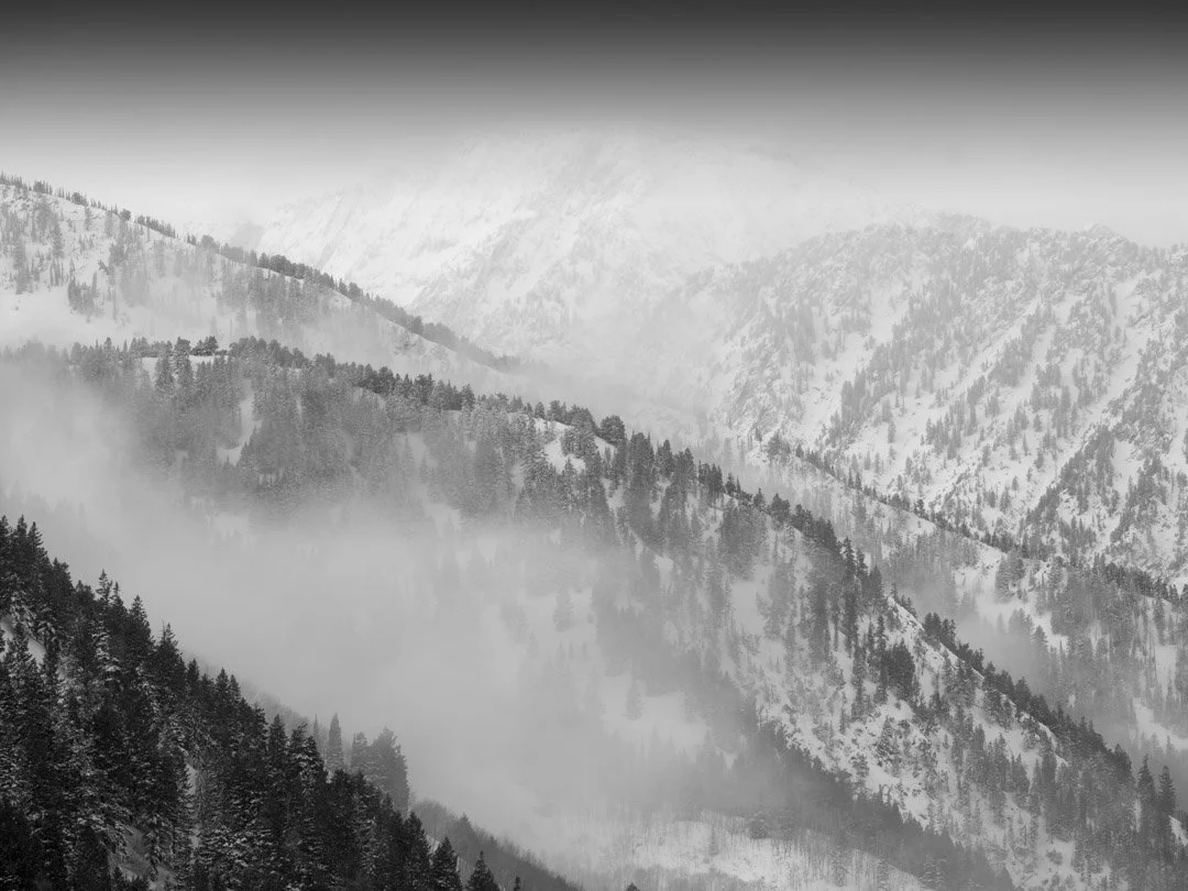 Little Cottonwood Mists, Study 1