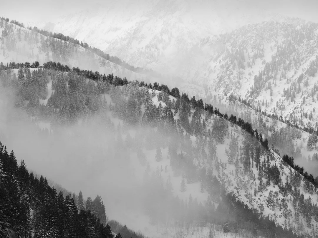 Little Cottonwood Mists, Study 2