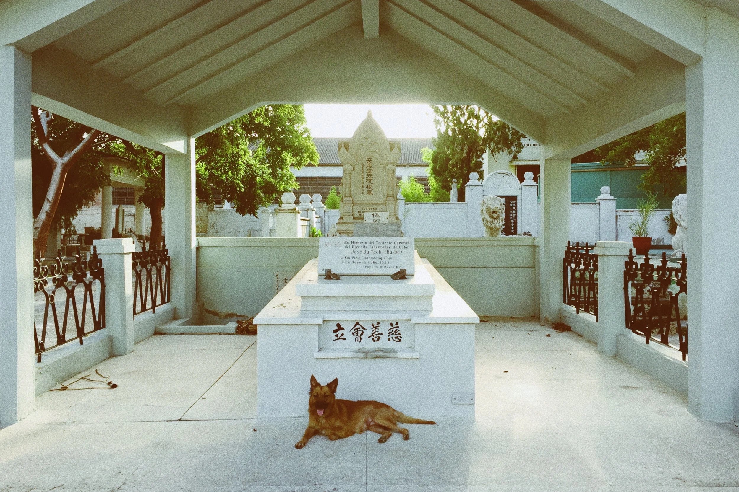 Colonel Jose Bu Tack, Chinese cemetery.