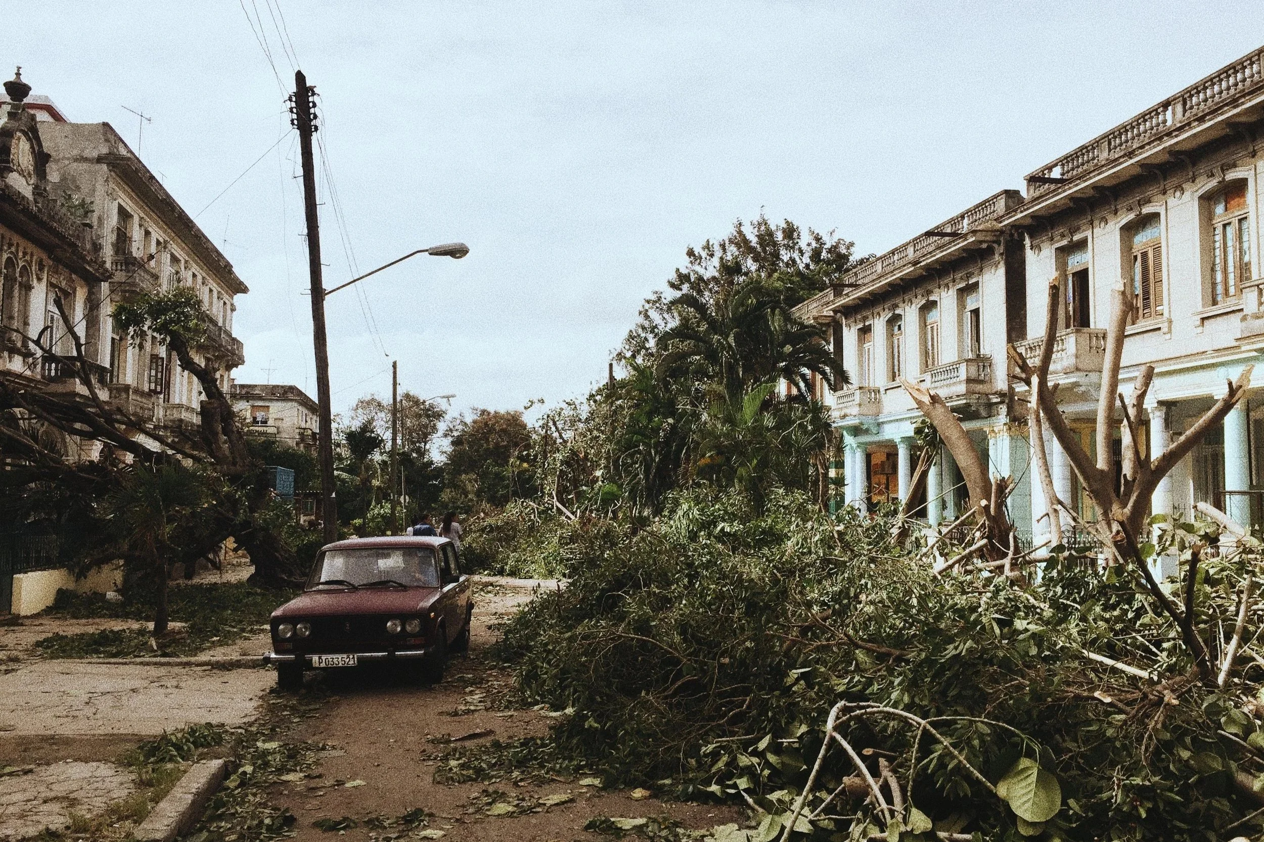 Morning after Hurricane Irma. 