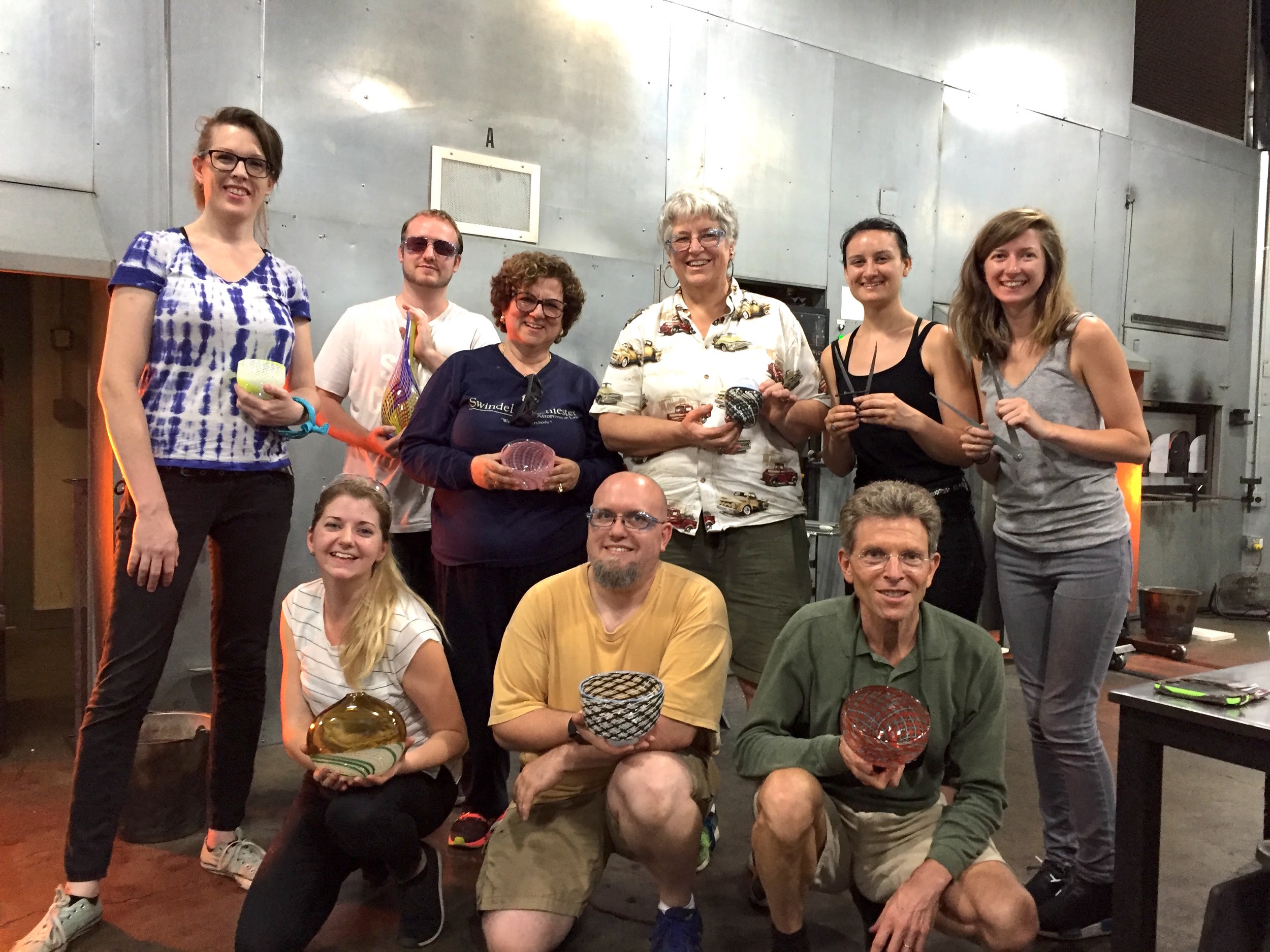 A very exhausted but happy class!