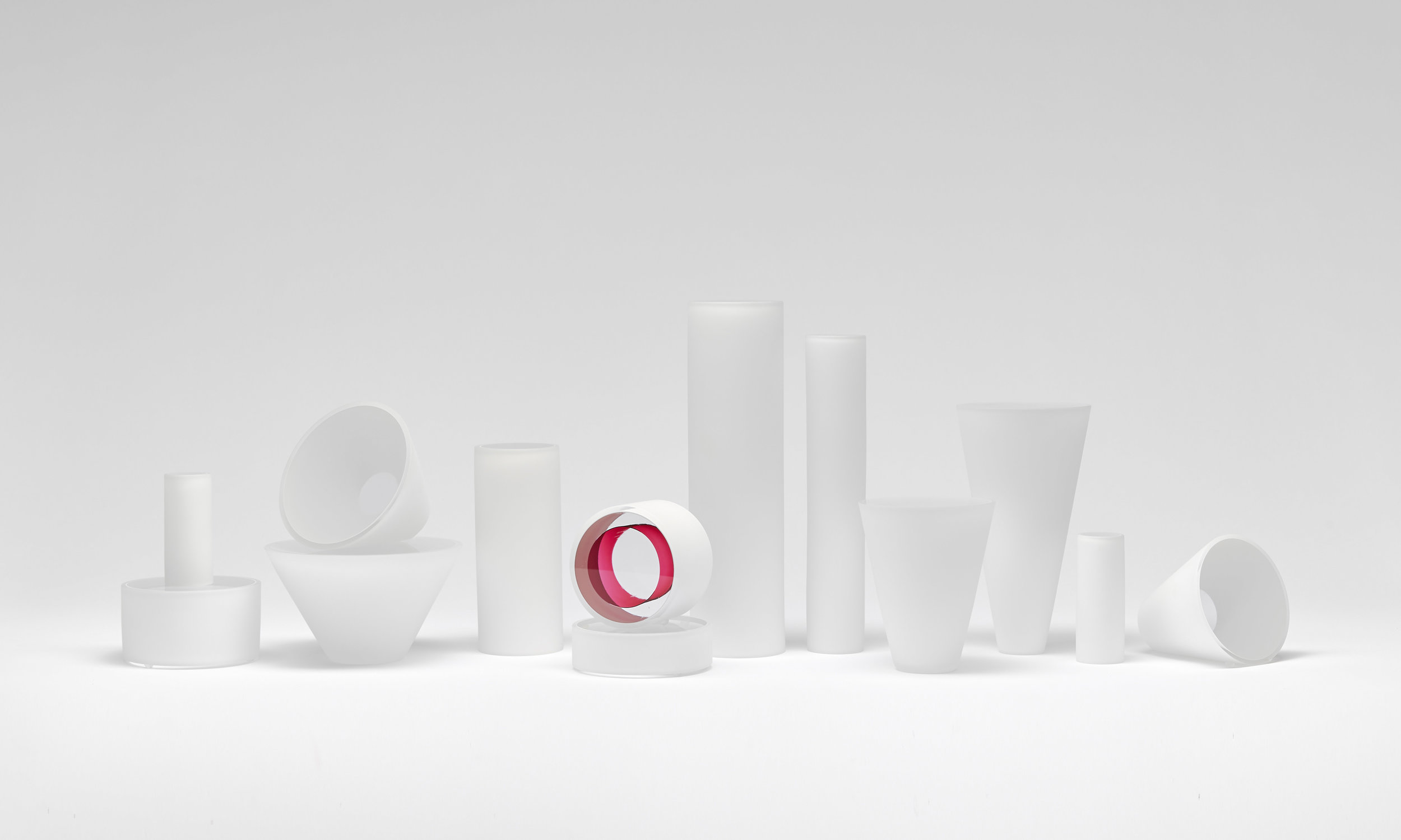 Imagine V - 2019 Free blown and hot sculpted glass, cut and polished