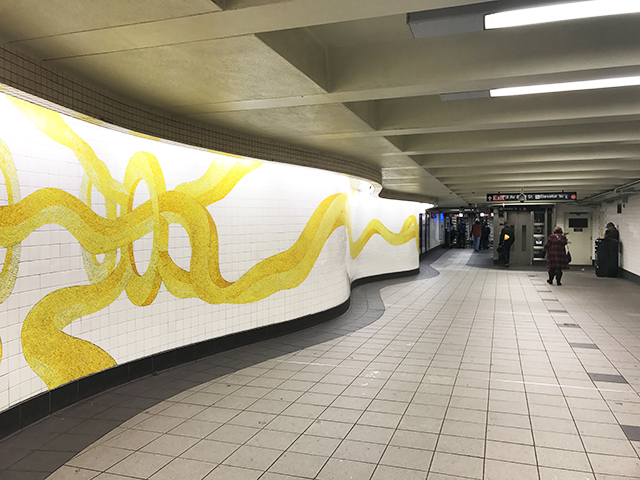 Mural at 53rd Street - Lexington Avenue Station