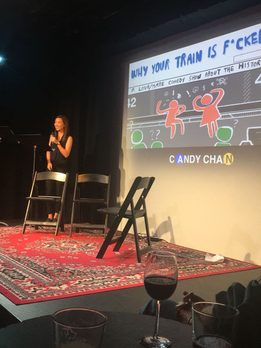 Me on stage