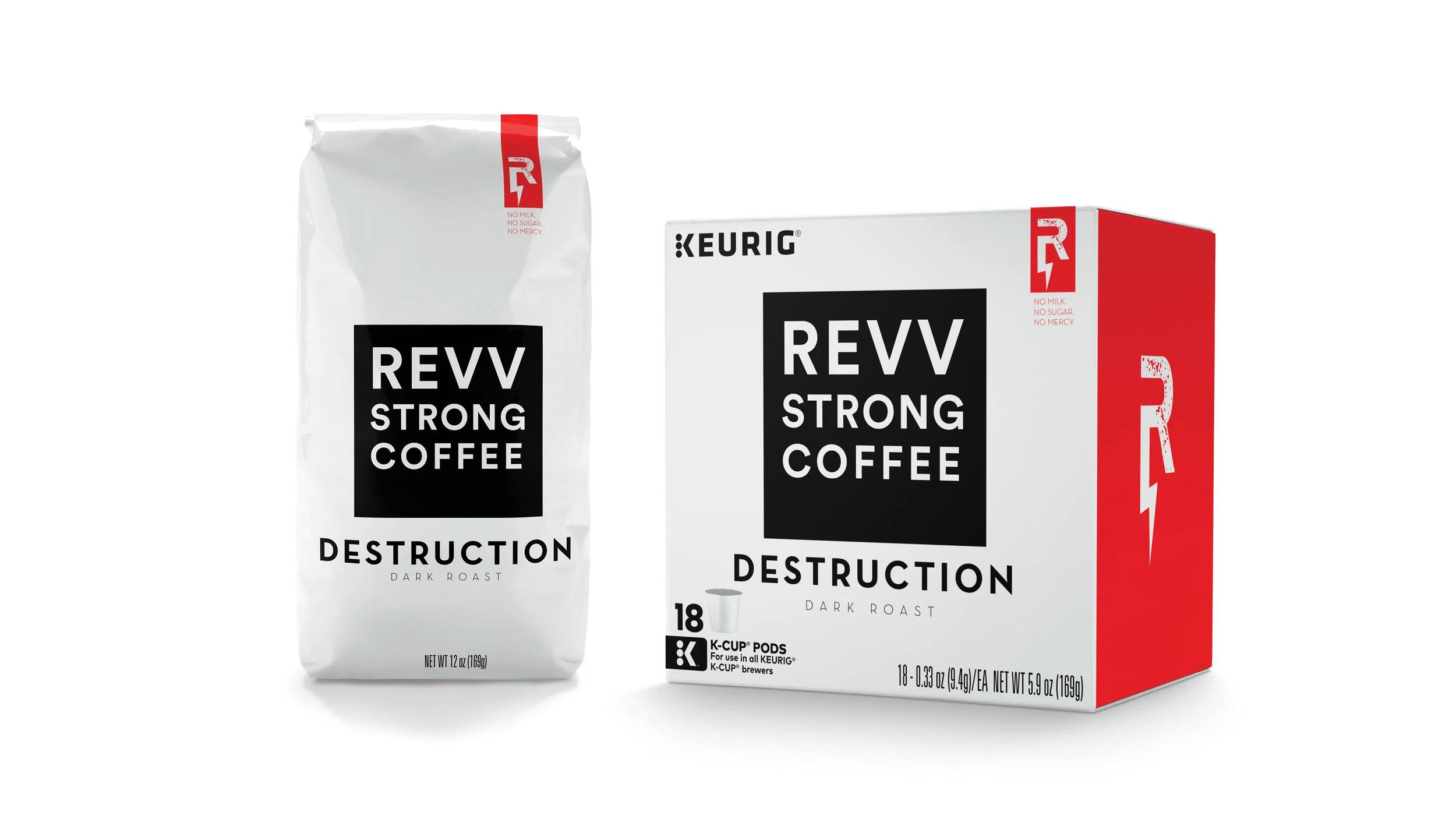 Revv coffee rebrand concept