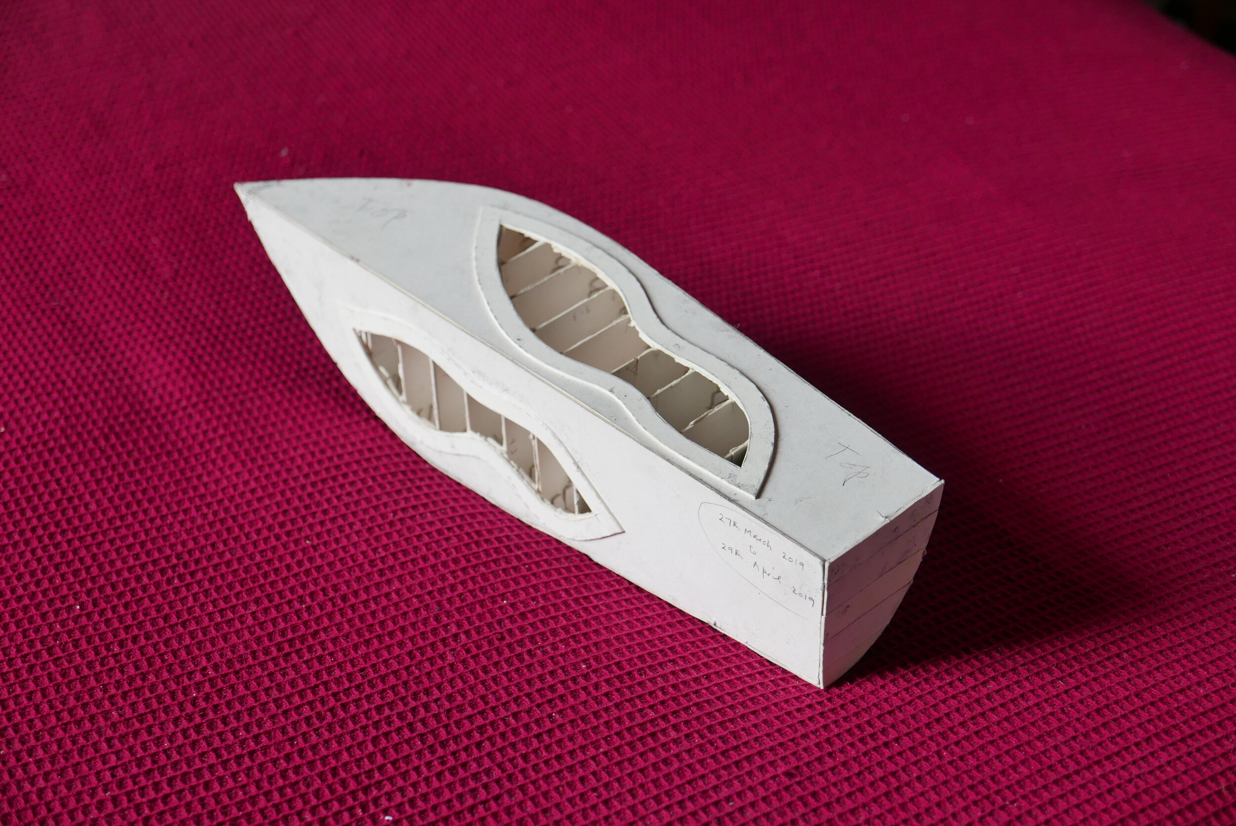 Card models of rowing boats (2019) 004.JPG