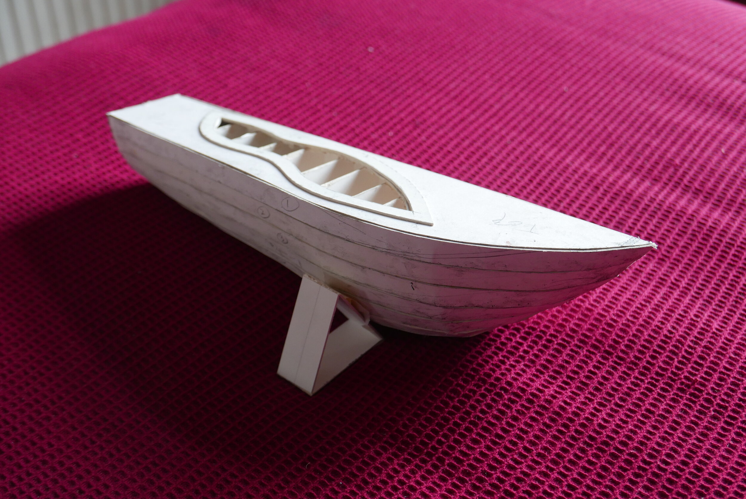 Card models of rowing boats (2019) 008.JPG