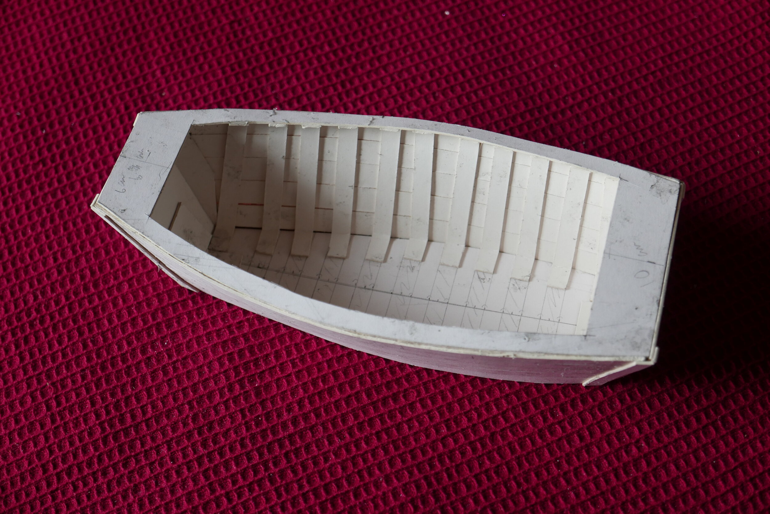 Card models of rowing boats (2019) 068.JPG