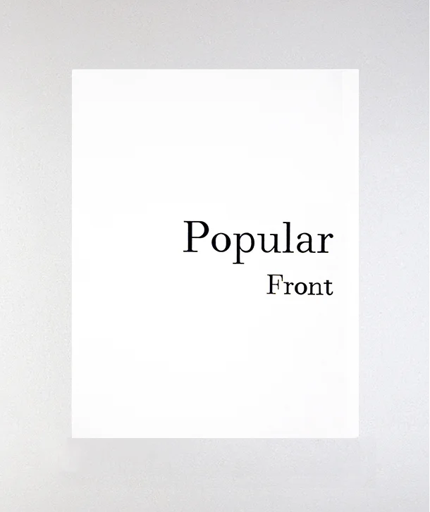 Popular Front