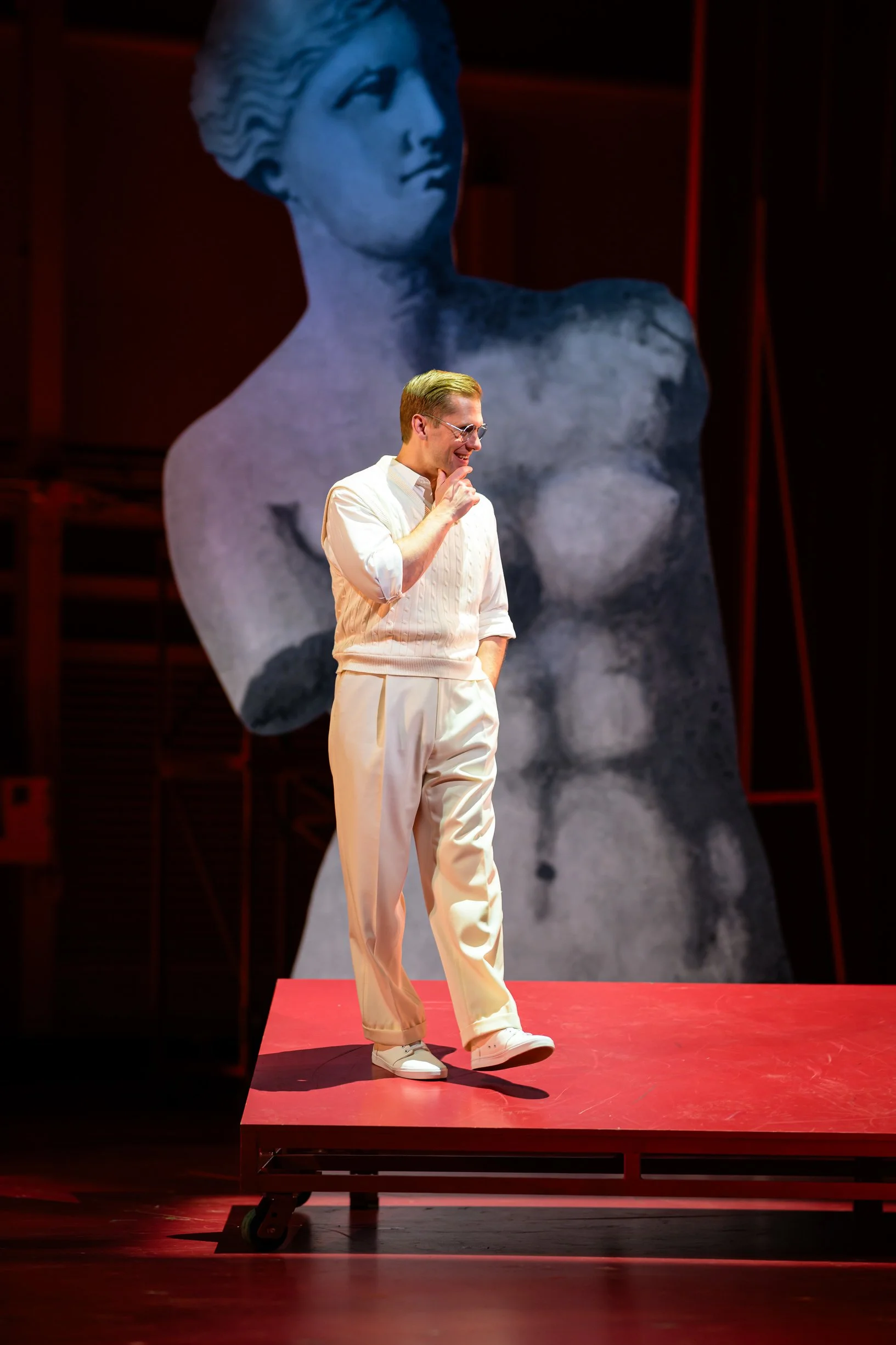  Tom Rakwell in  The Rake's Progress  for the Glimmerglass Festival 