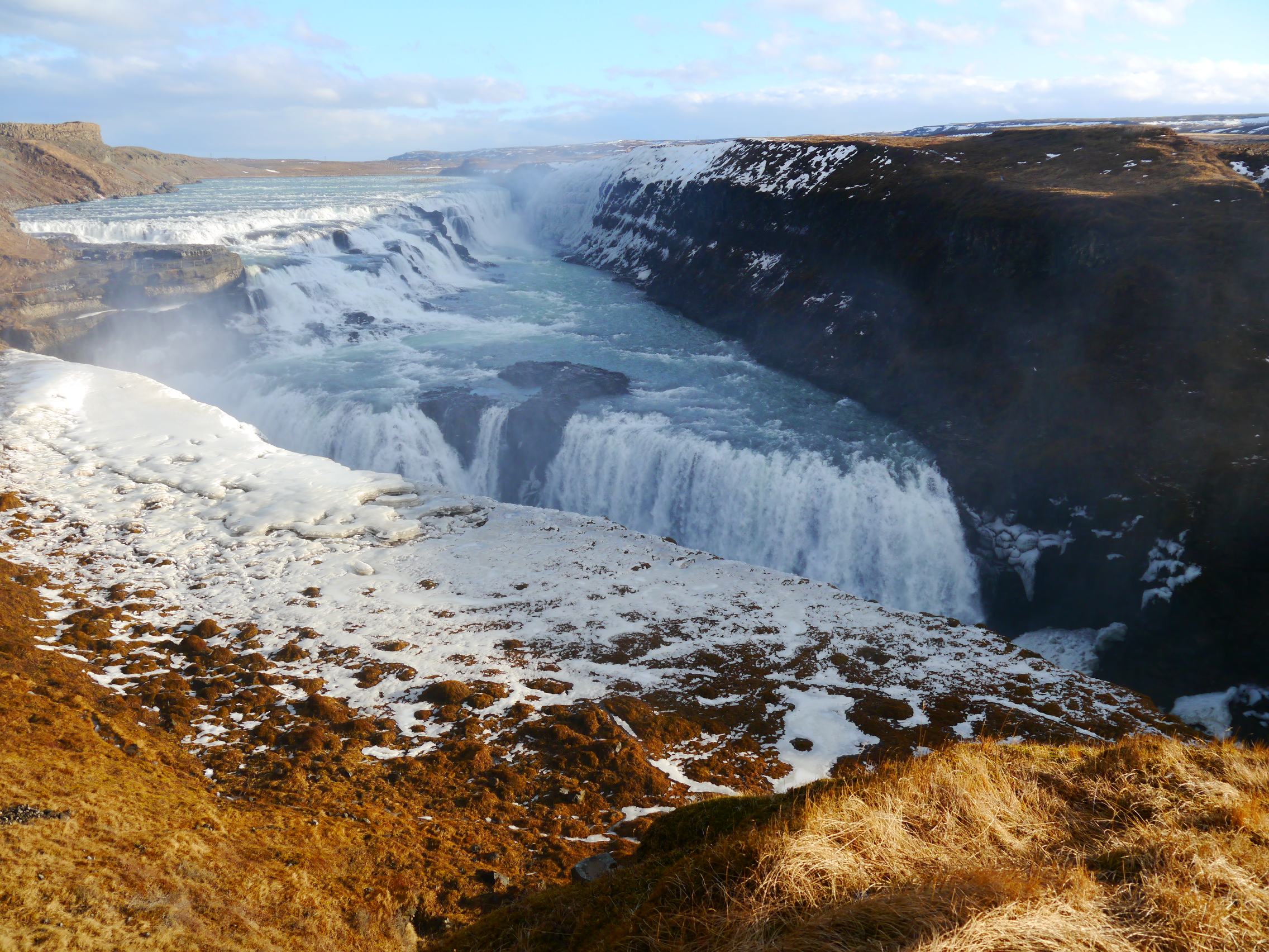 Gulfoss waterfall