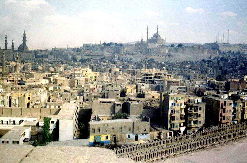 Cairo, view to the Citadel