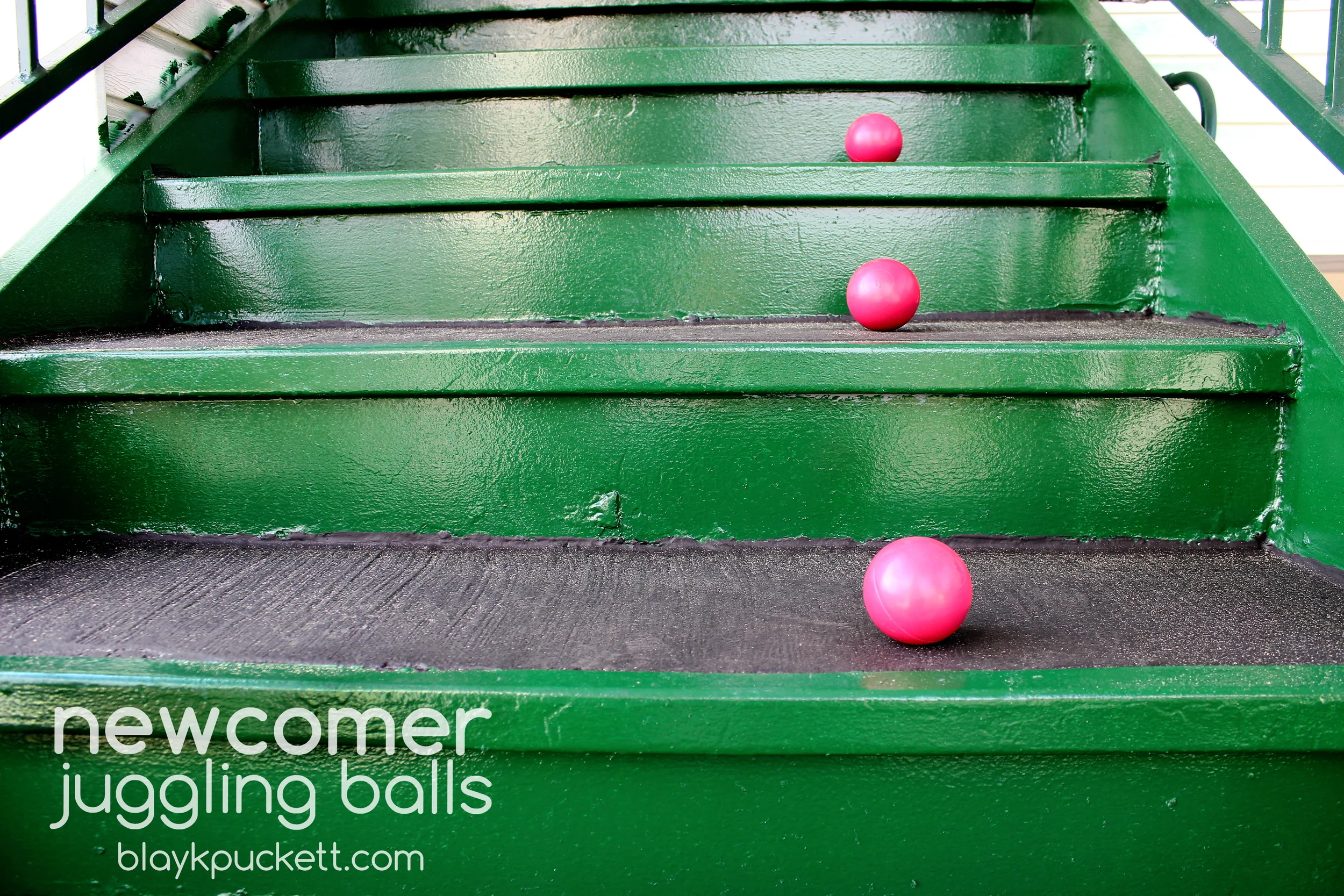 newcomer balls stairs advert.JPG