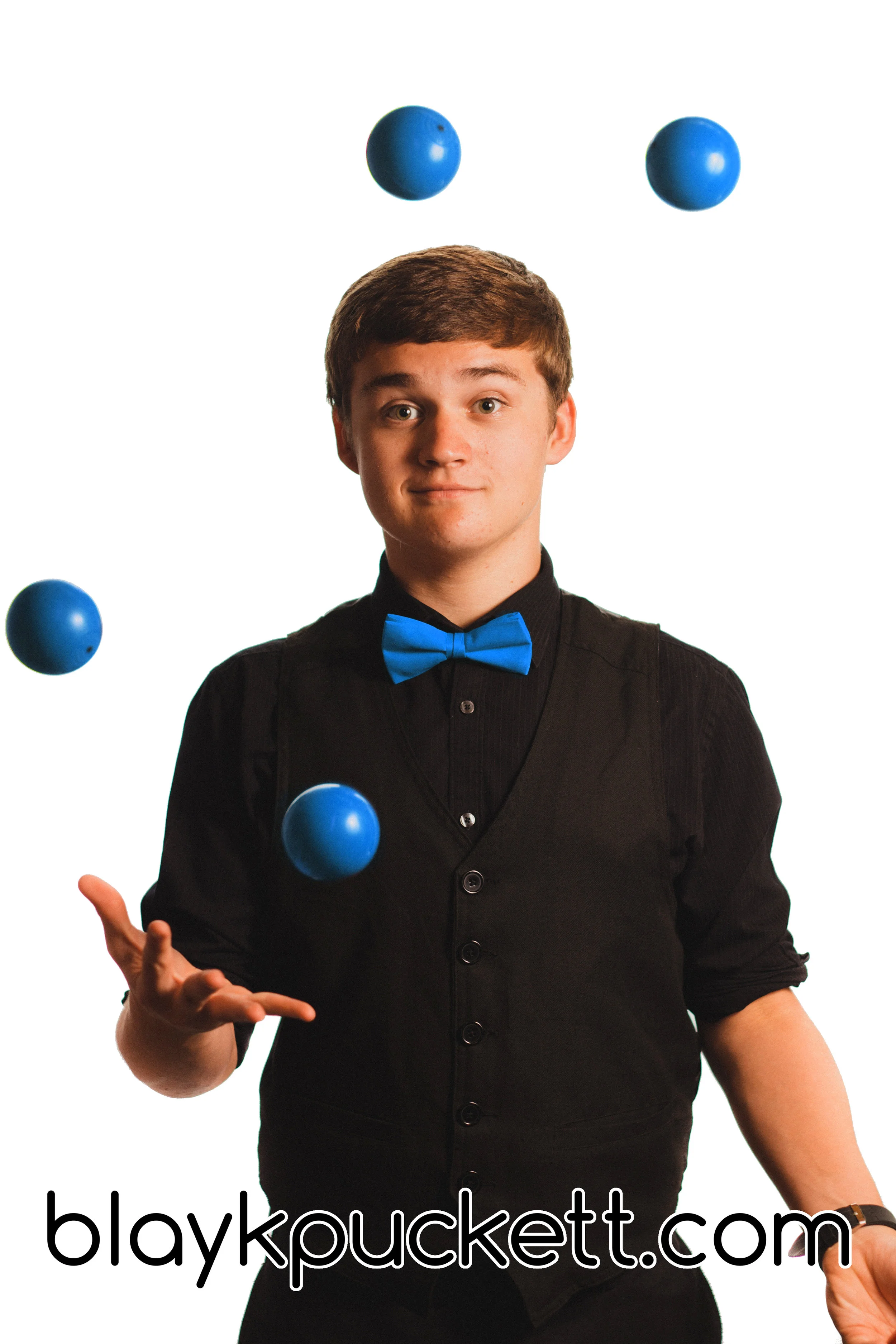 Juggling 5 balls BLUE with website.jpg