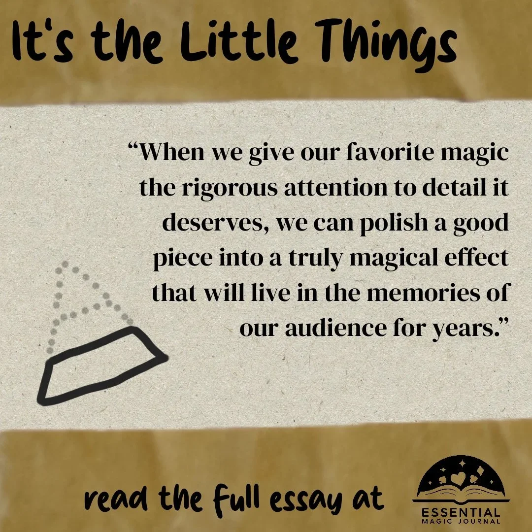 Δ It’s the Little Things (EMJ)