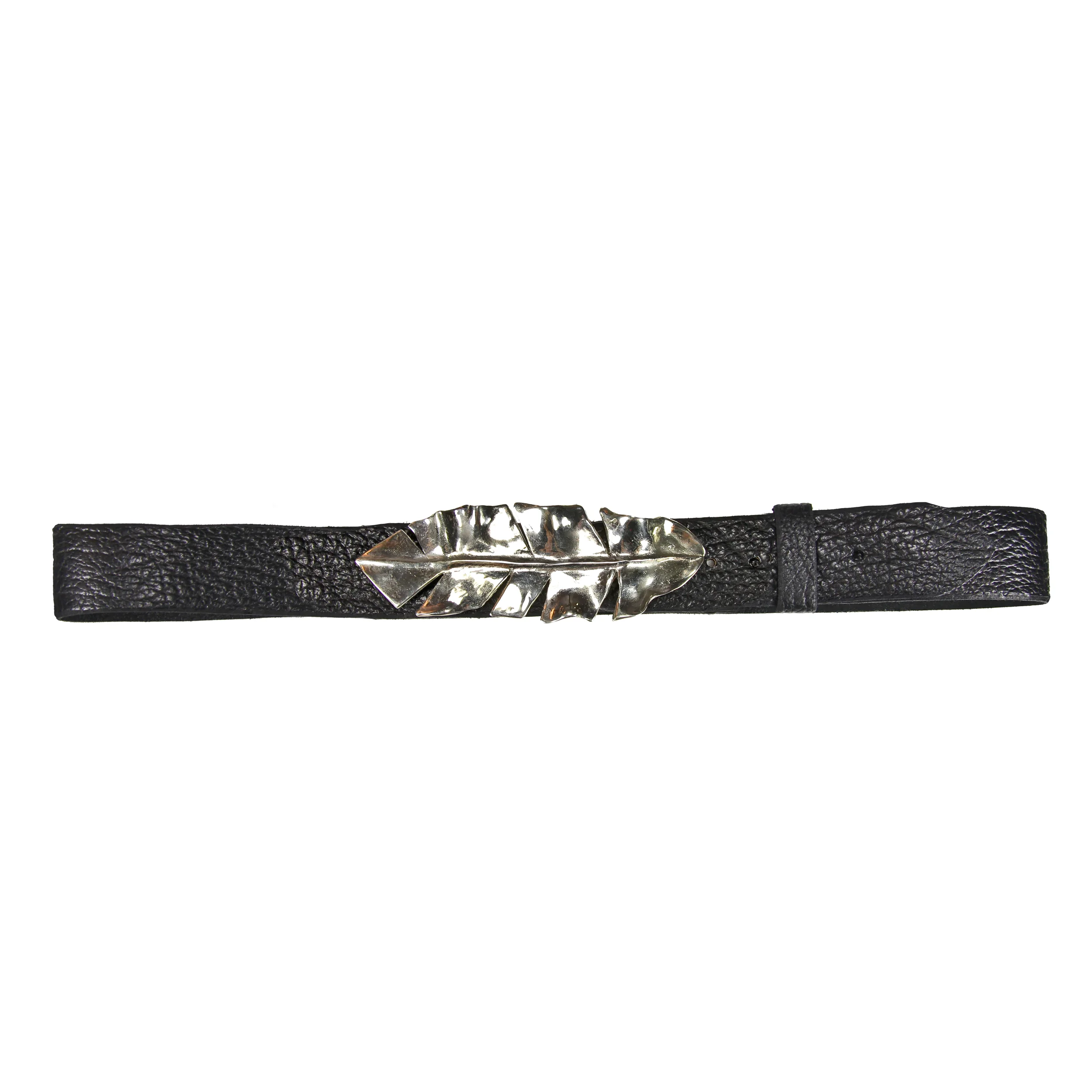 black sequin belt