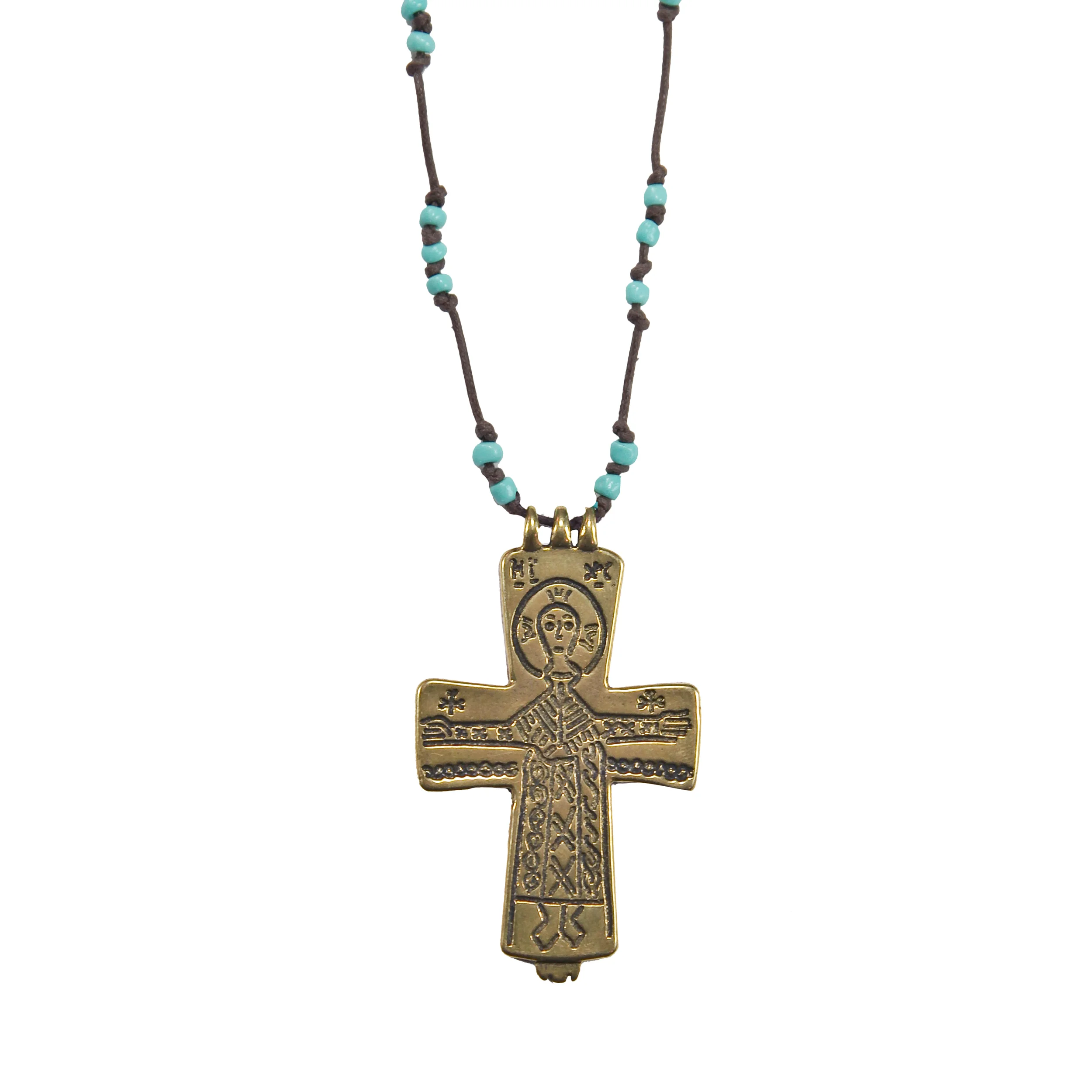 Byzantine Cross Necklace — Libby 