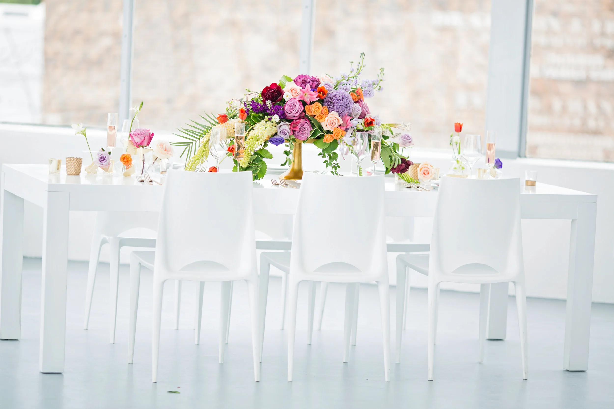 Modern White Art Inspiration Event Planner