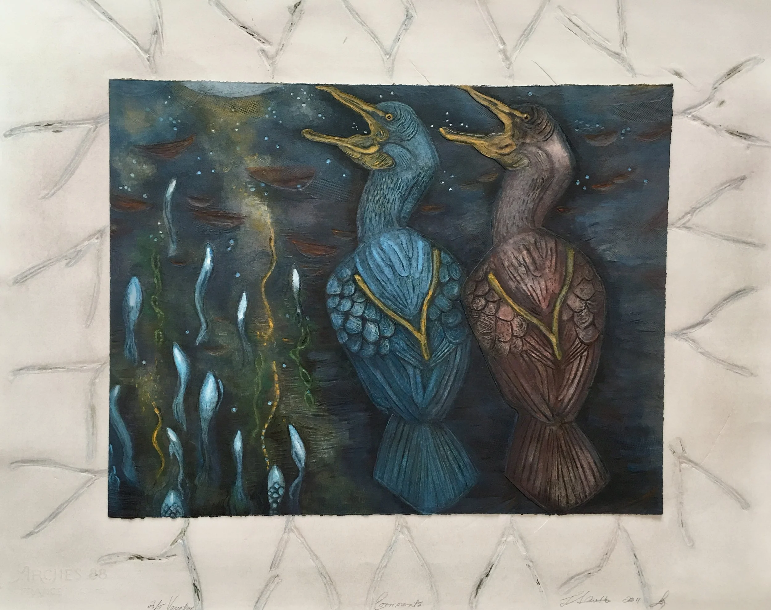 Two Cormorants ©️2025 LSAuth