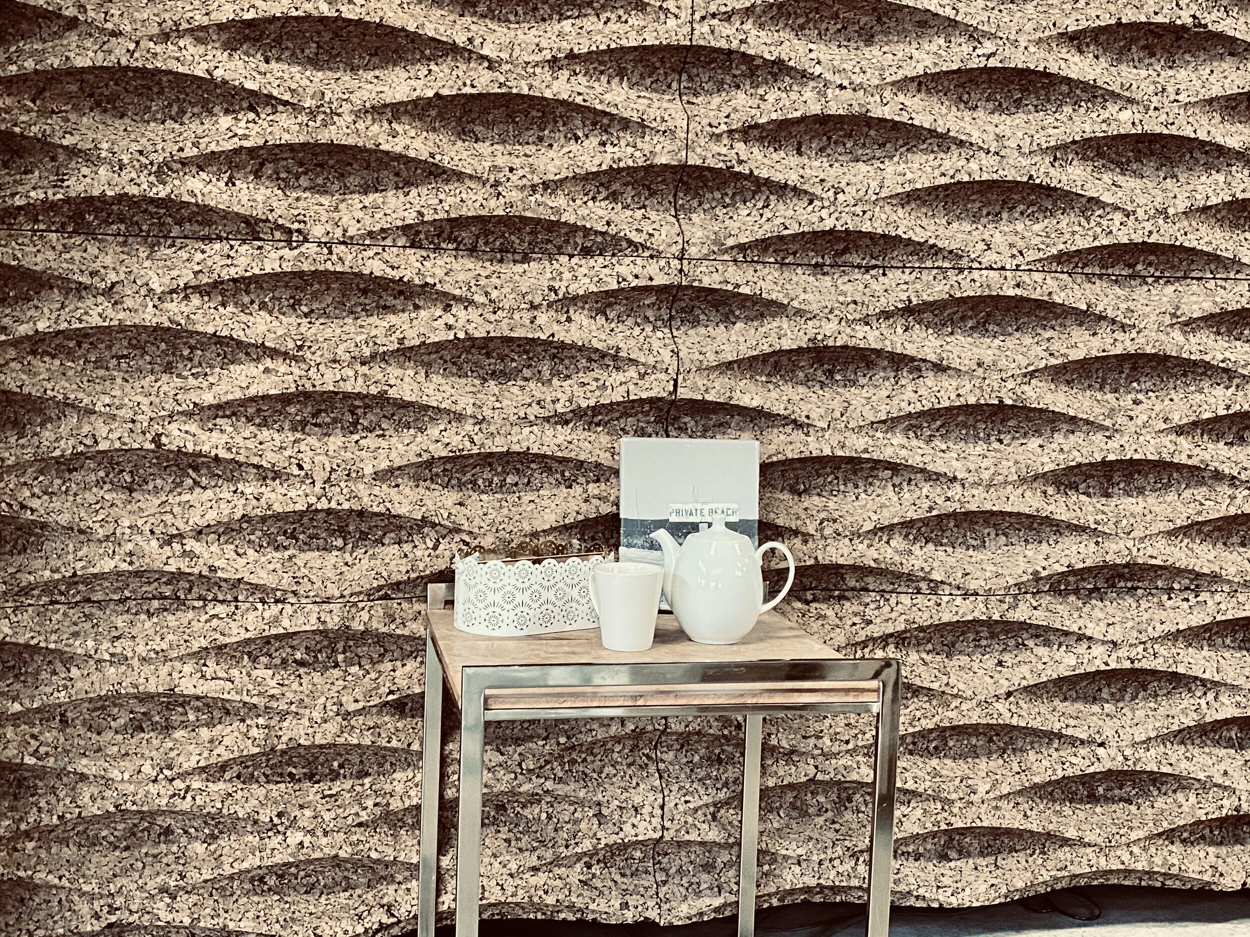 Wave on Interior Wall