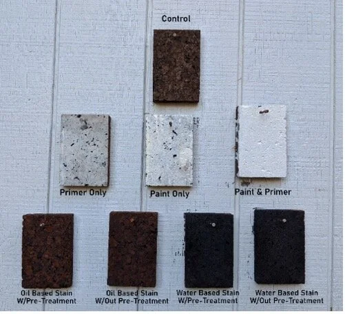 Painting and Staining ThermaCork - A “Near Year” Update