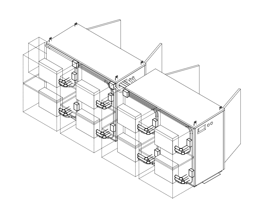 Small Planet Supply | WaterDrop drawing | Two Skids
